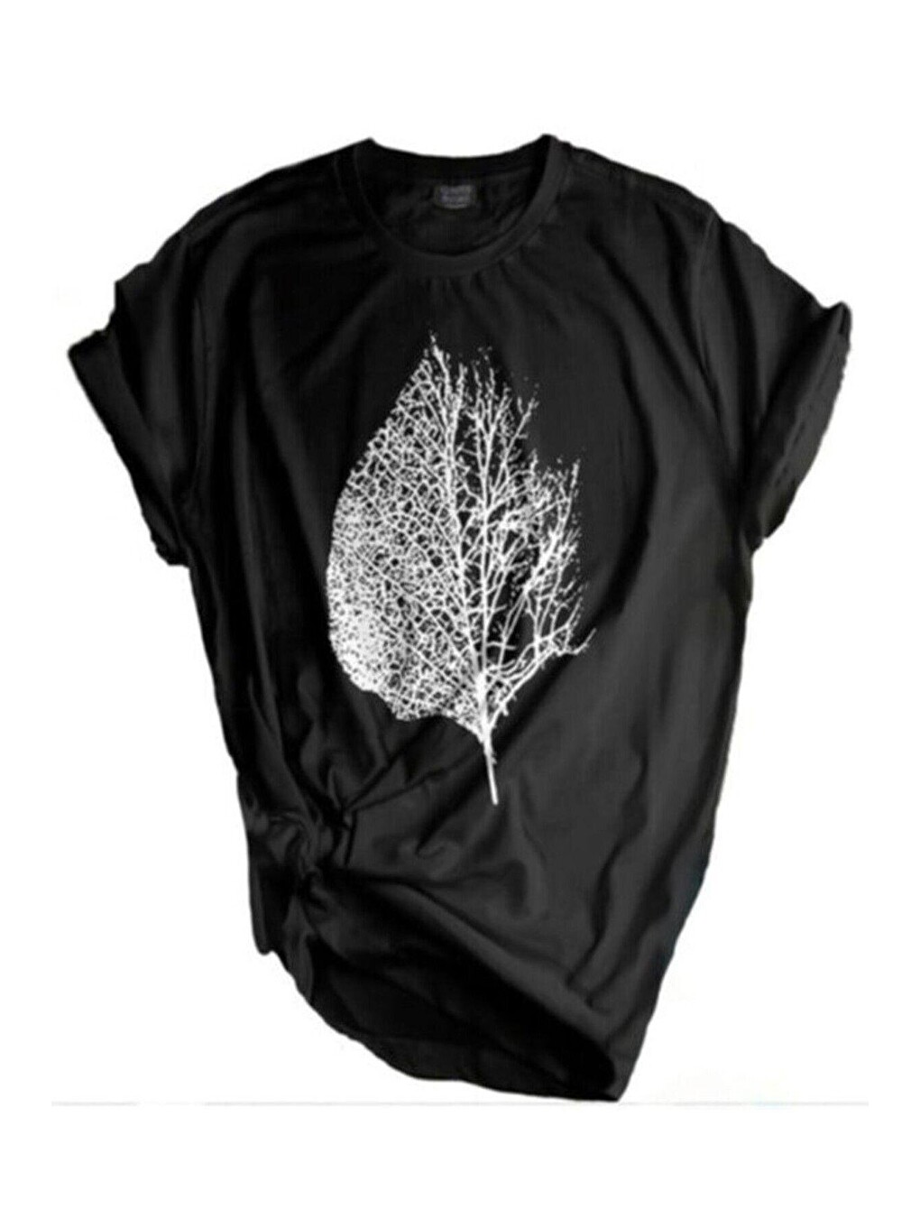 Siyah Unisex Baskılı Outdoor Sport Spor Tişört