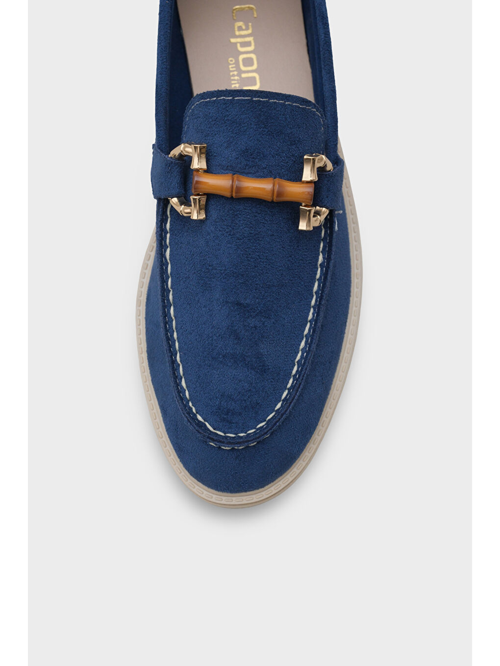 Lacivert Pauline Tokalı Kadın Loafer-2