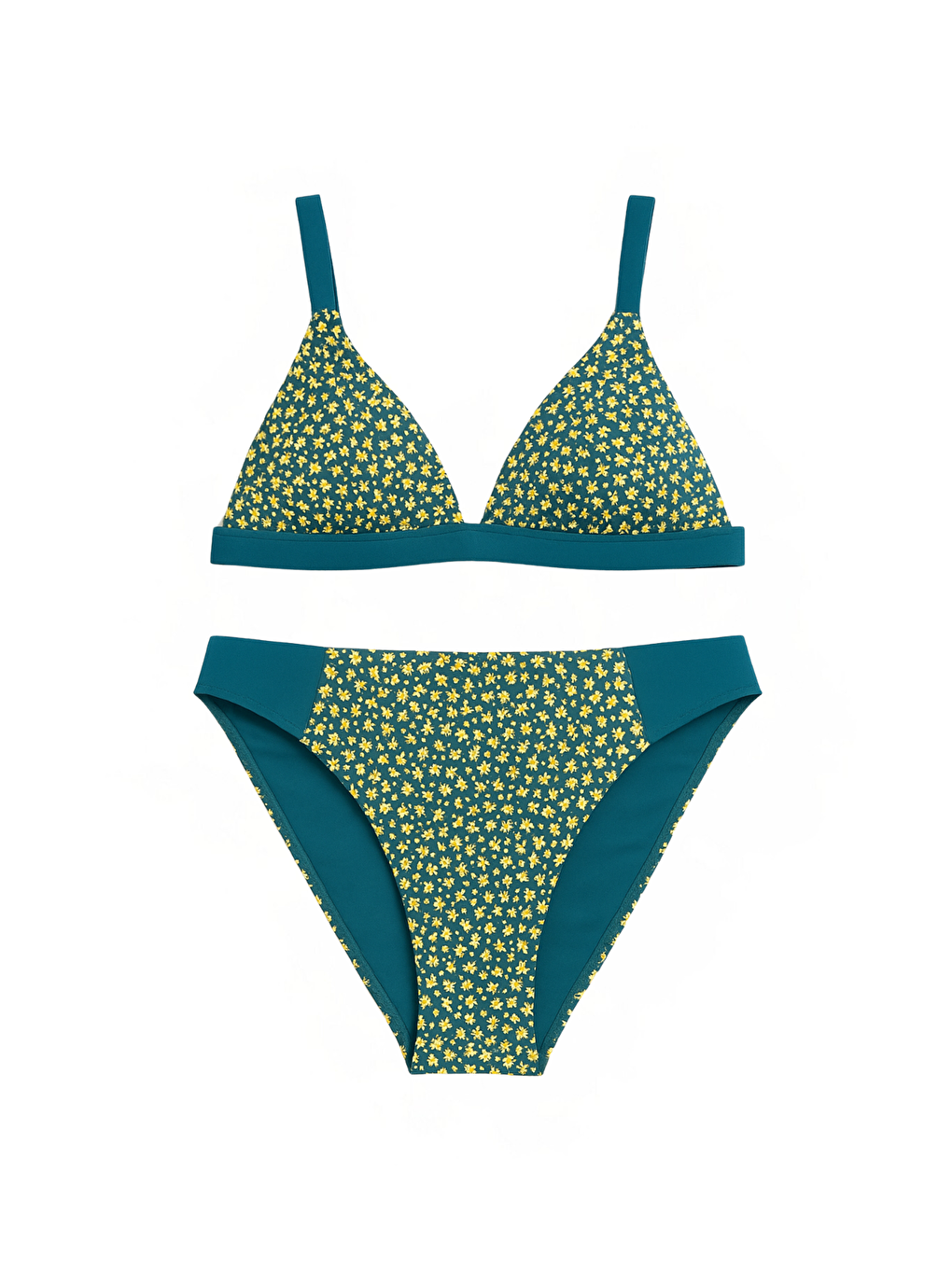 Kadın Lemon Party Bikini Takımı Yeşil