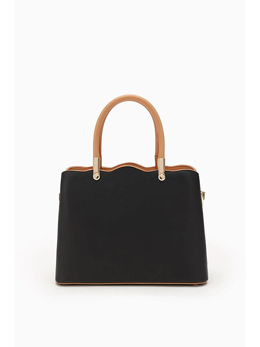 Siyah Camel  Kadın El ve Omuz Çantası 930065-1