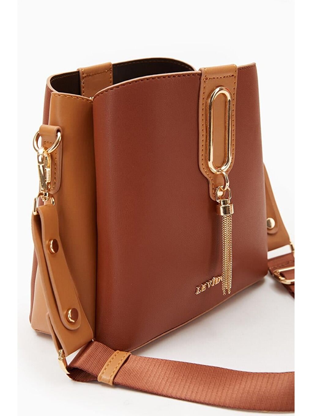 Kahverengi Taba-Camel  Kadın Omuz Çantası 930126-3