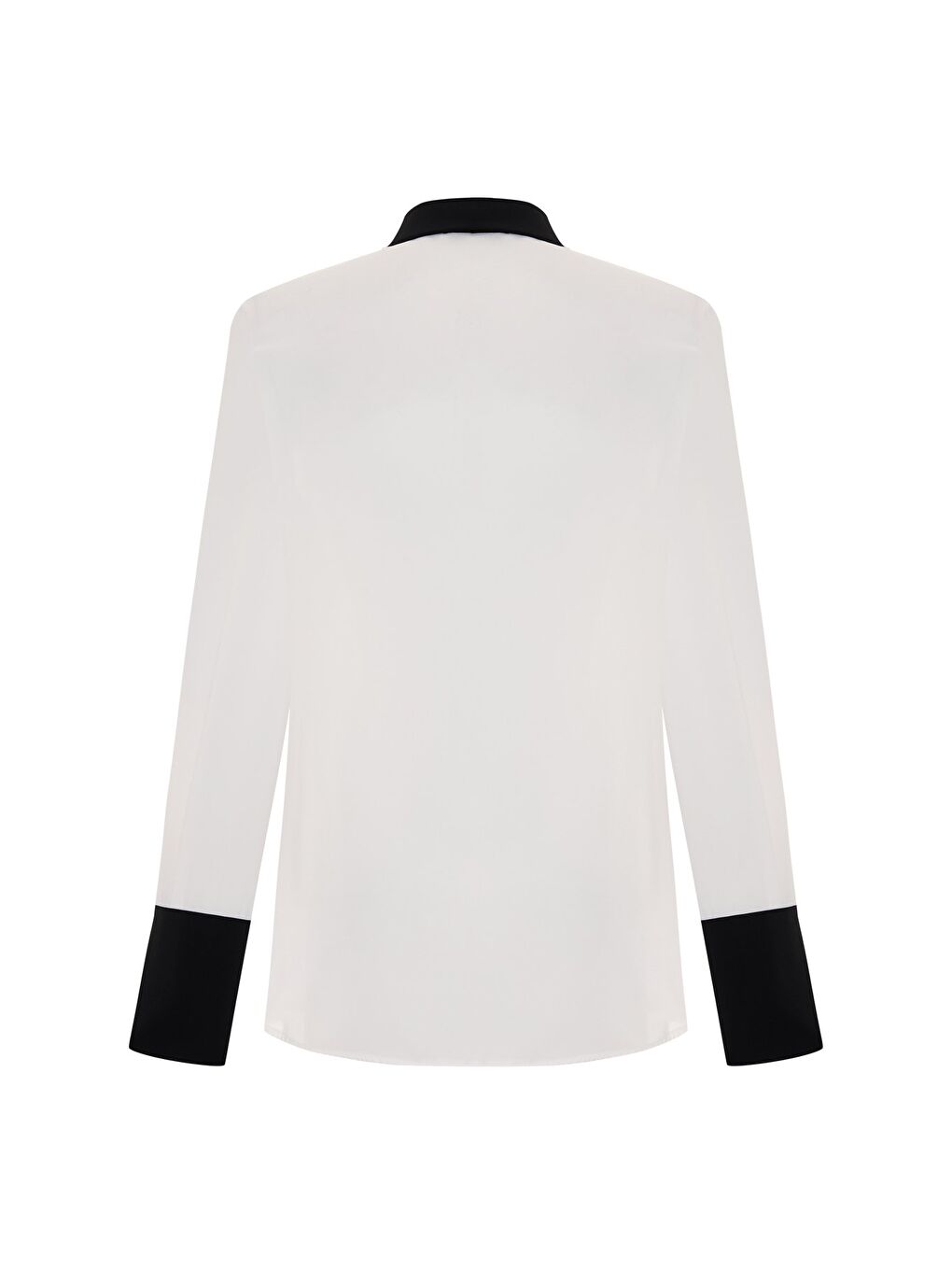 Kontrast Klasik Gömlek - Ekru-7