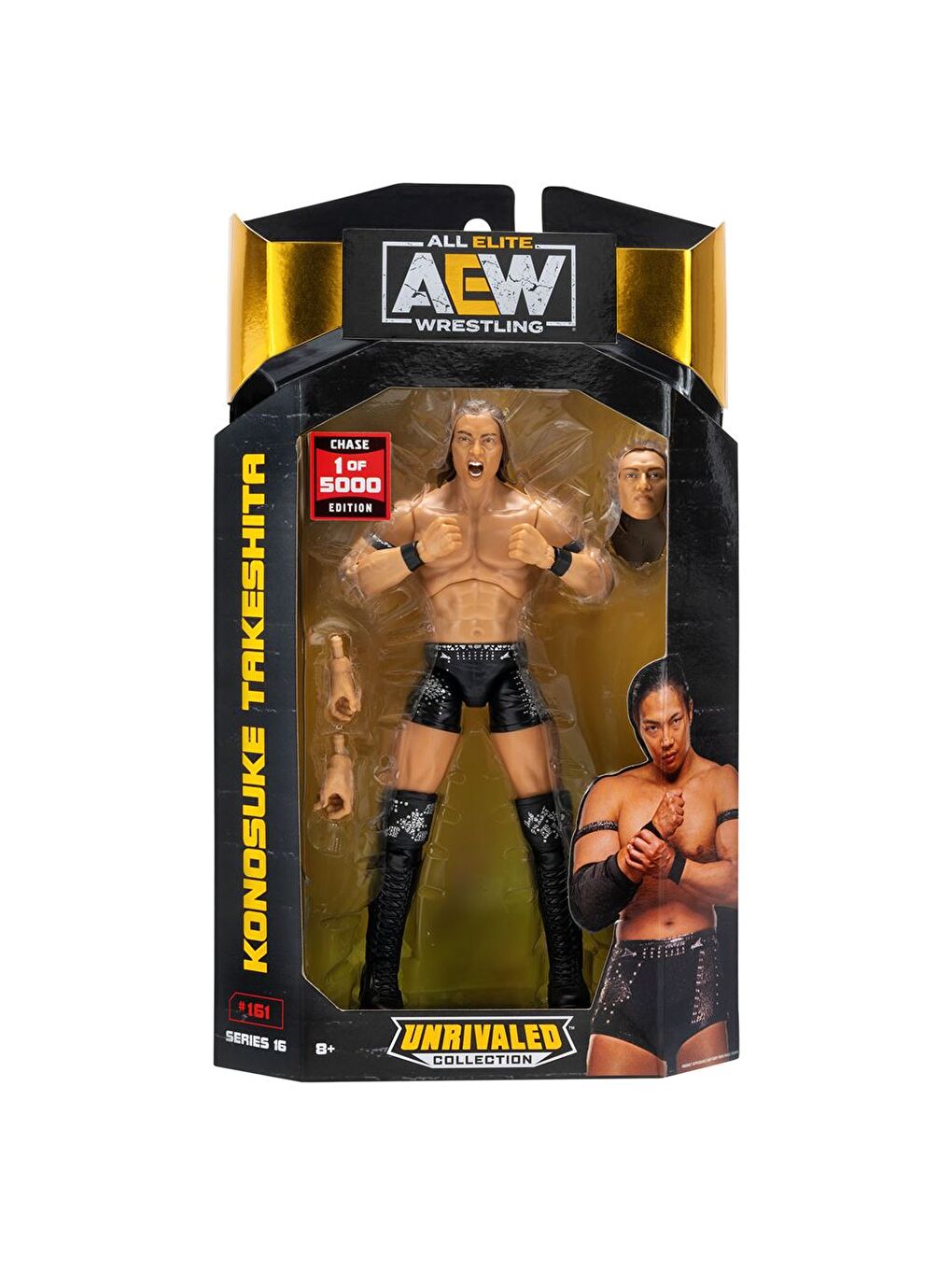 AEW Karakterleri Model Aksiyon Figürler S16 Konosuke Takeshita 16-4