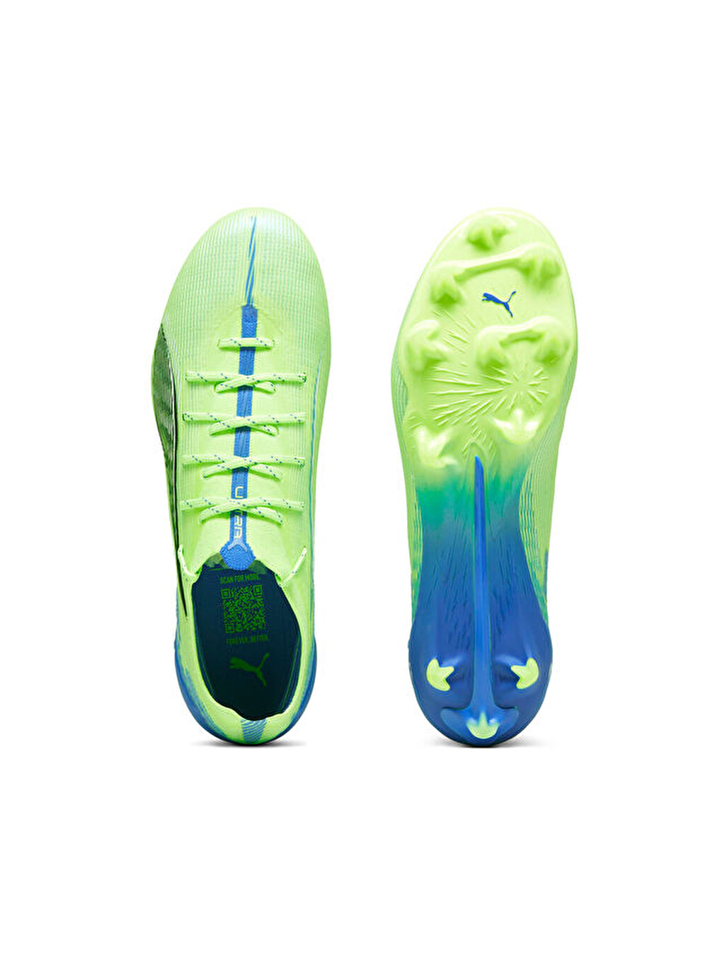 Ultra 5 Ultimate Fg Unisex Çim Zemin Kramponu 10768303 Yeşil-3