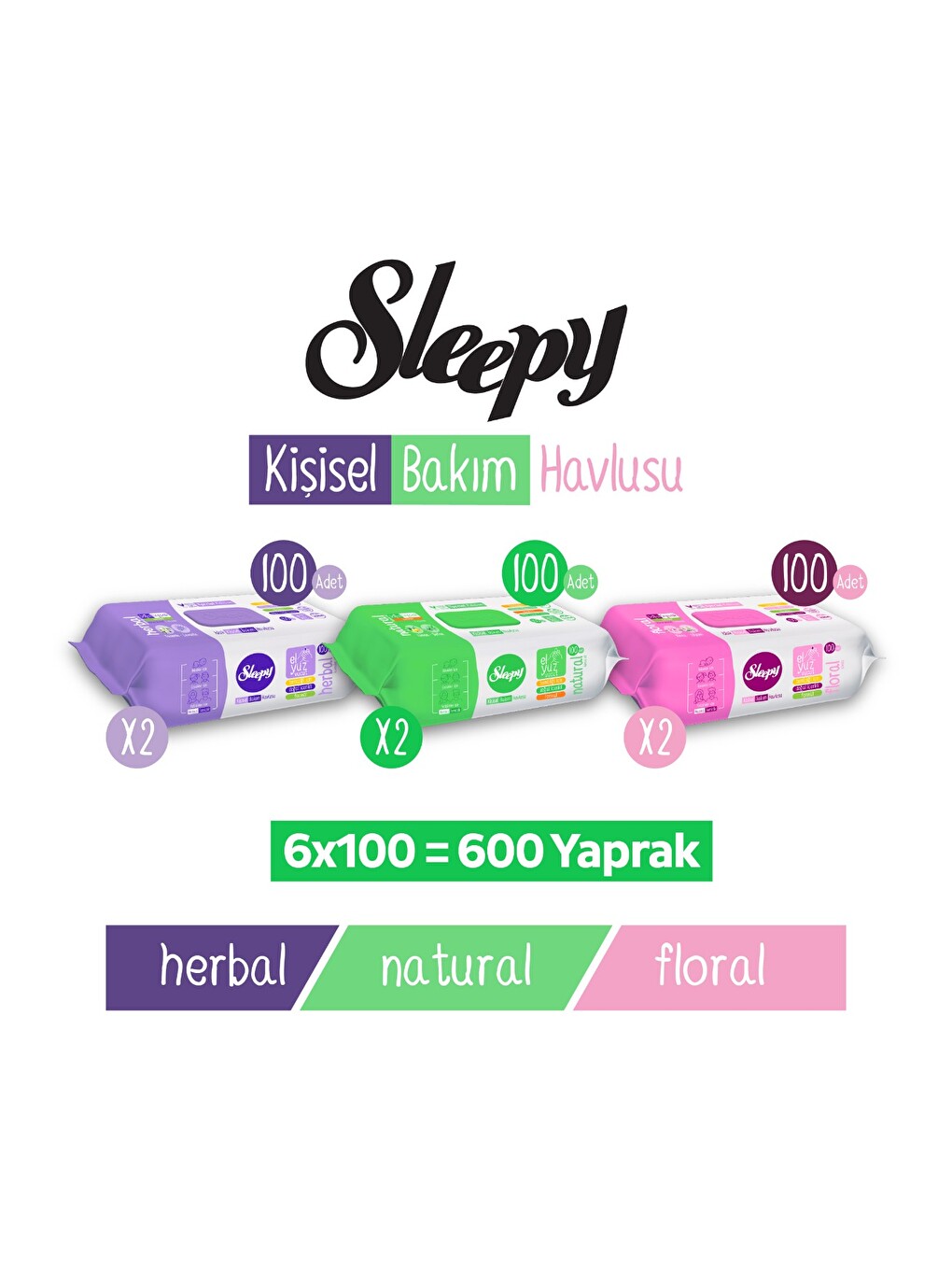 Karma Kişisel Bakım Havlusu 6x100 (600 Yaprak)