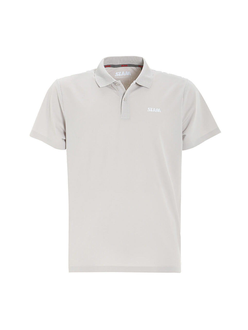 Act Tech Lasered Polo Erkek Gri Polo Tişört