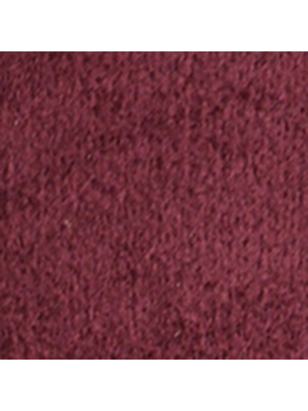 Bordo Sibelle Küt Burunlu Tokalı Bantlı Suni Süet Kadın Babet-6