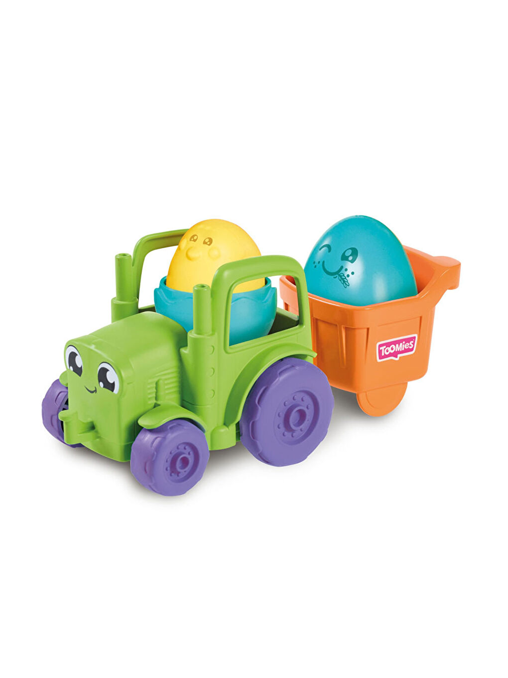 Tomy 2si 1 Arada Saklambaçlı Yumurta Traktörü 73219 - 1