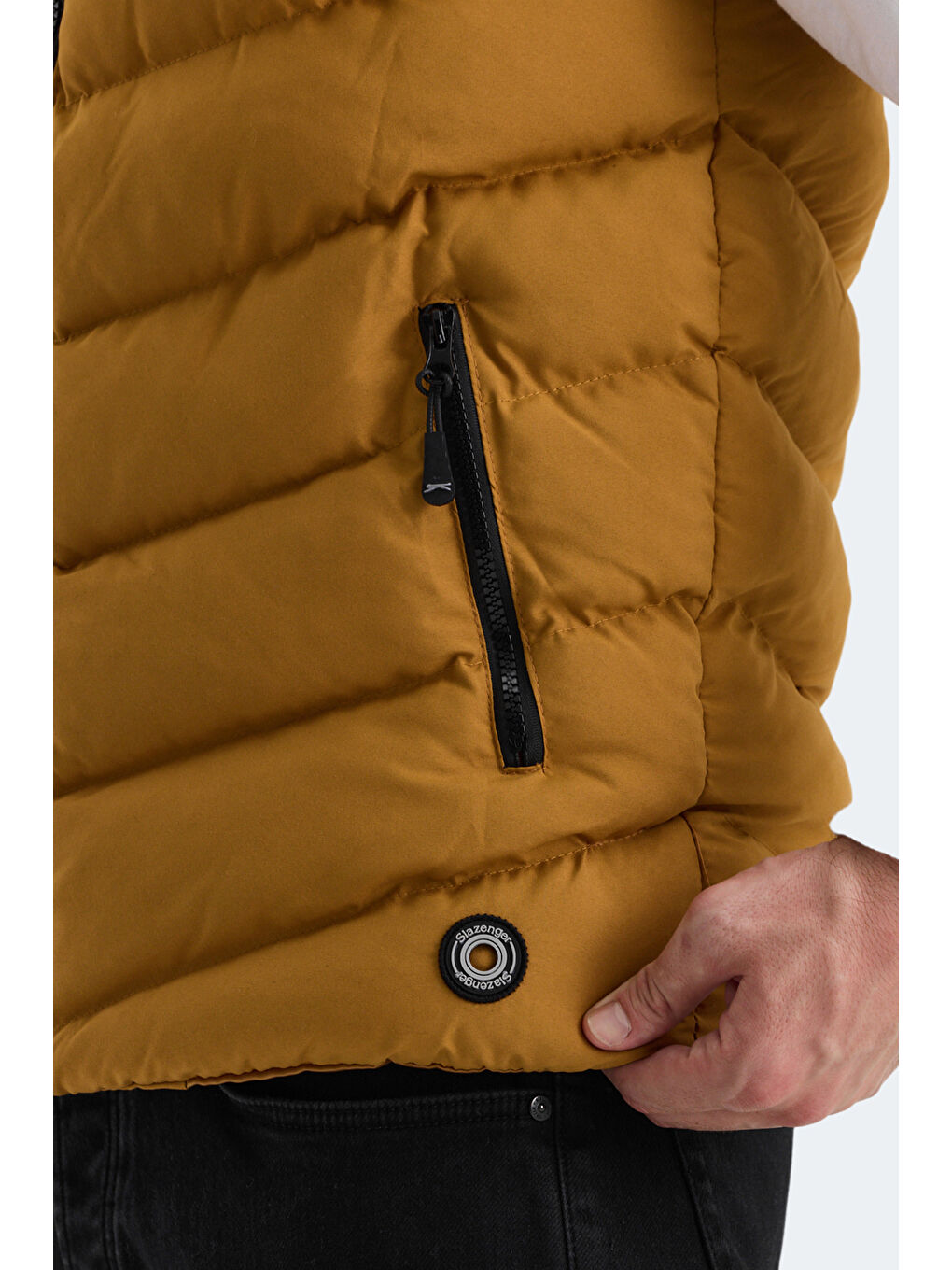 Sarı HAMMER I Erkek Yelek Hardal-4