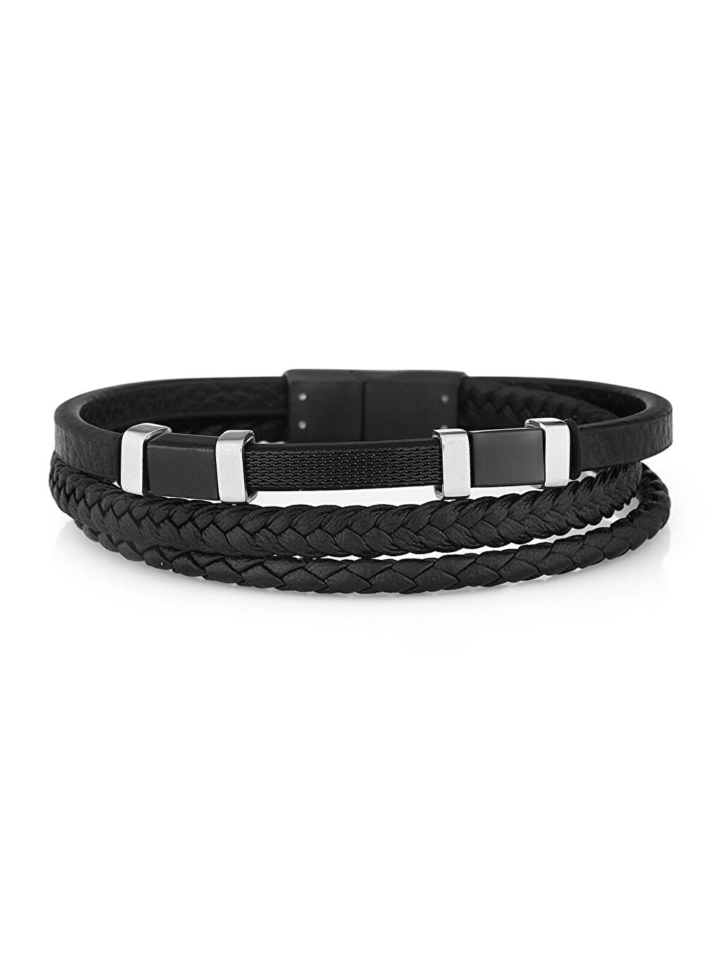 Siyah JWQG3018 Erkek Bileklik