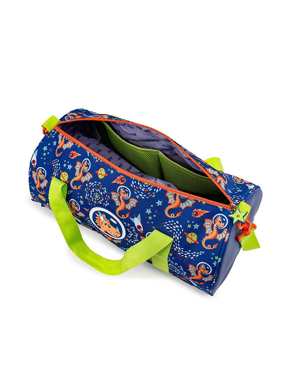 Mor Ponix Çocuk Spor Çantası Ayakkabı Bölmeli Ayarlanabilir Askılı-3