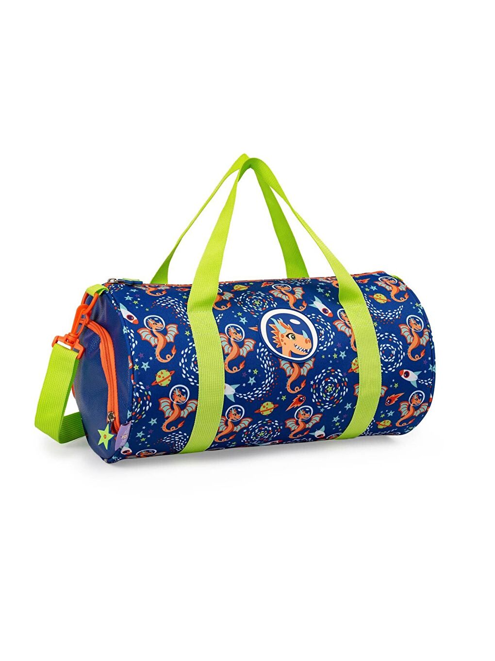 Mor Ponix Çocuk Spor Çantası Ayakkabı Bölmeli Ayarlanabilir Askılı-4