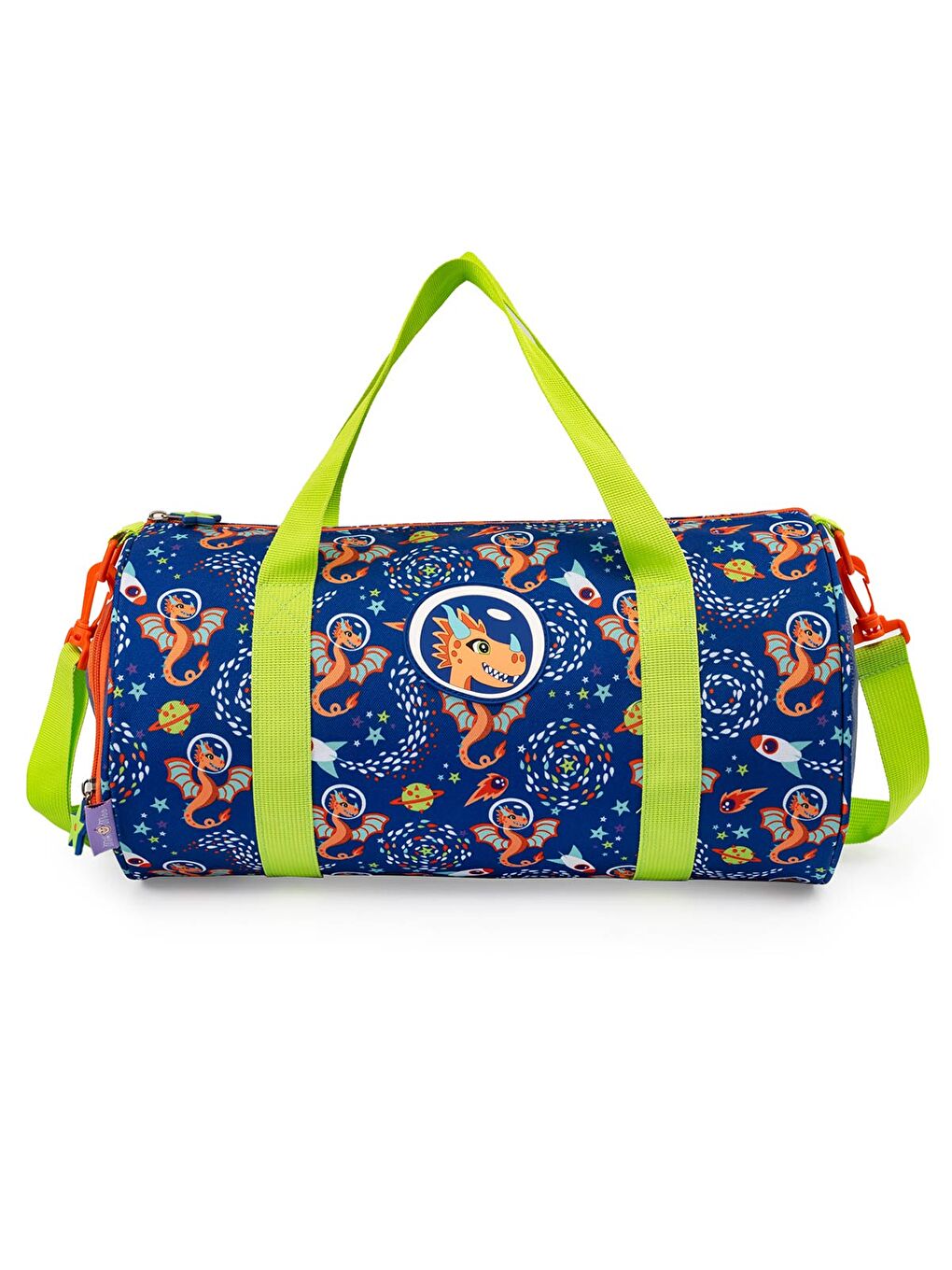 Mor Ponix Çocuk Spor Çantası Ayakkabı Bölmeli Ayarlanabilir Askılı-8