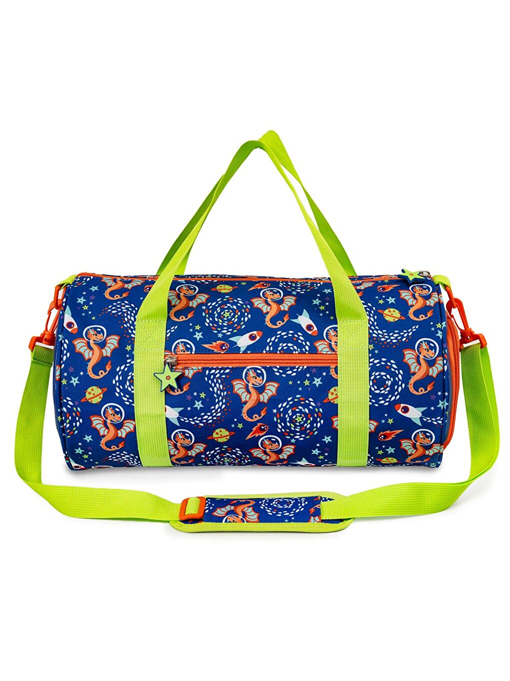 Mor Ponix Çocuk Spor Çantası Ayakkabı Bölmeli Ayarlanabilir Askılı-9