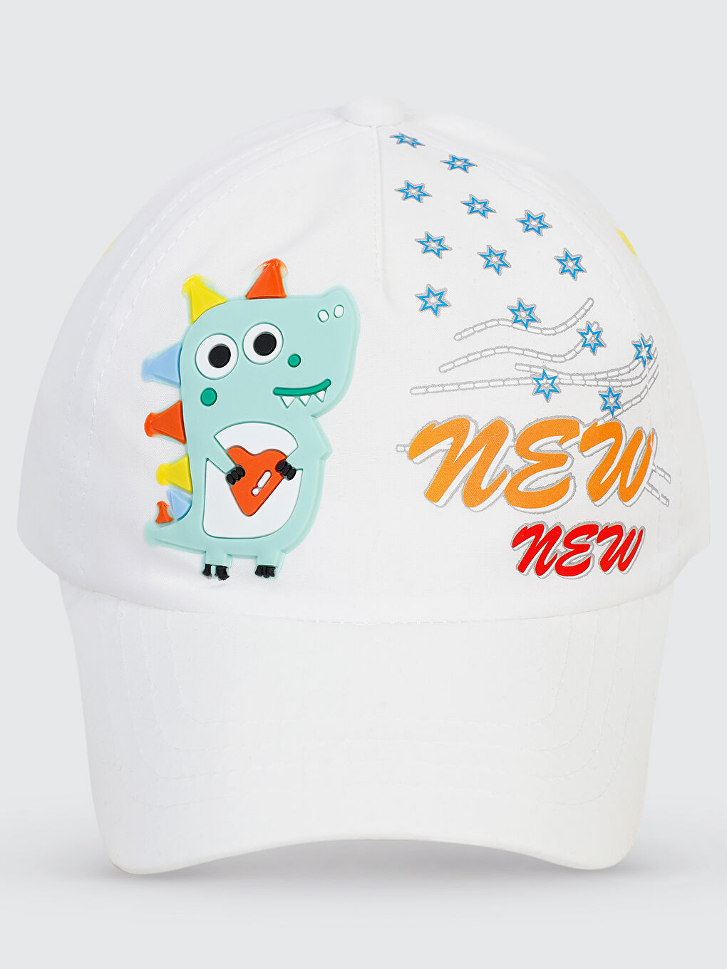 Boys Erkek Çocuk Kep Şapka 2-5 Yaş Beyaz-1