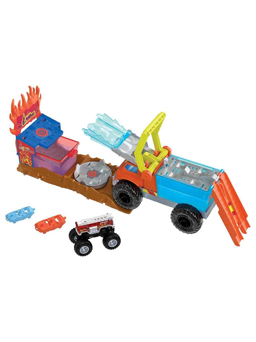 Hot Wheels Renksiz Hot Wheels Monster Trucks Arena Mücadelesi Pist Seti HPN73