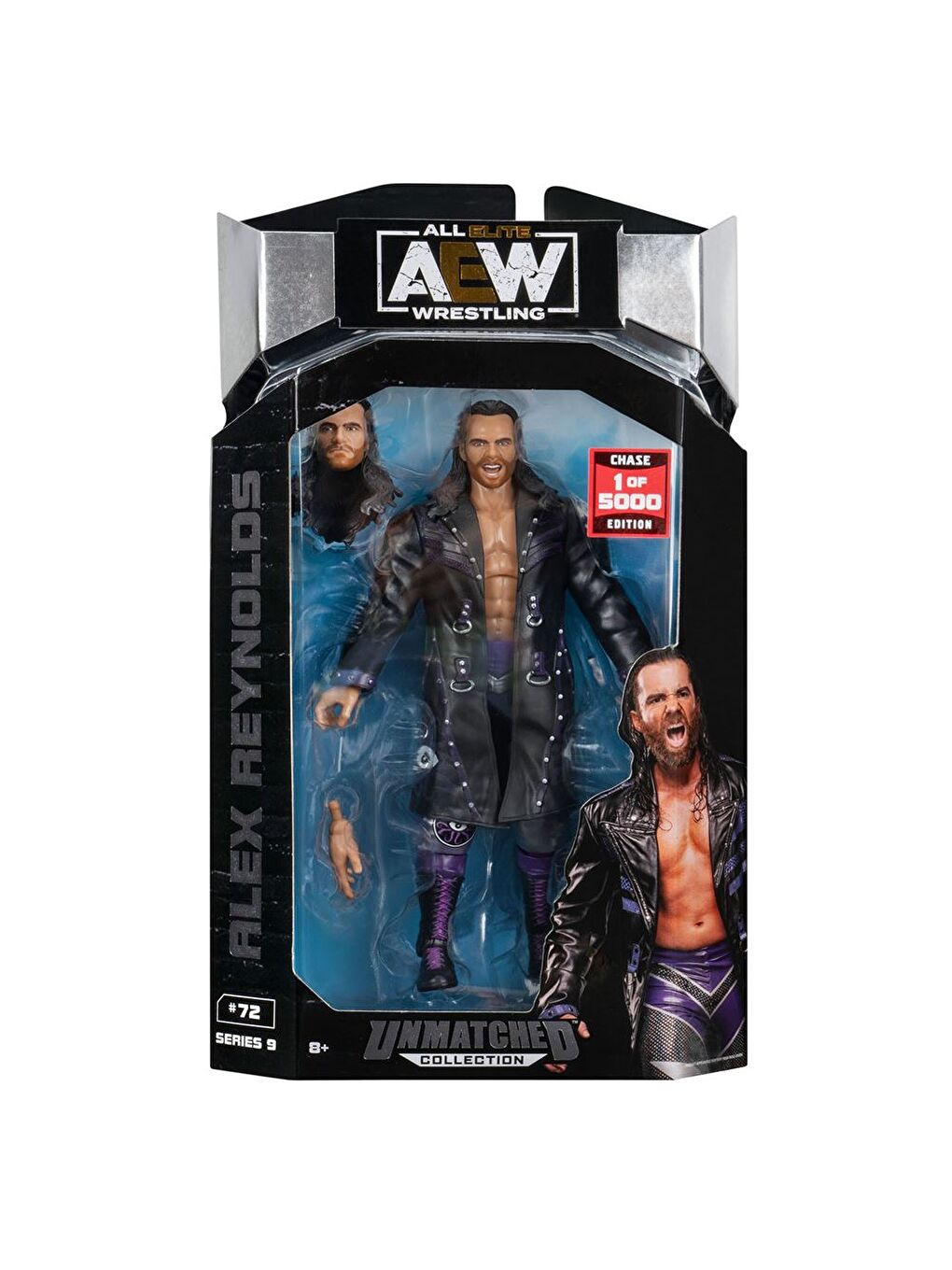 AEW Karakterleri Model Aksiyon Figürler S9 Alex Reynolds 72-4