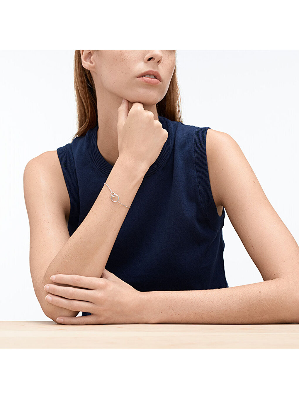 Gri SKJ1054-040 Kadın Bileklik-1