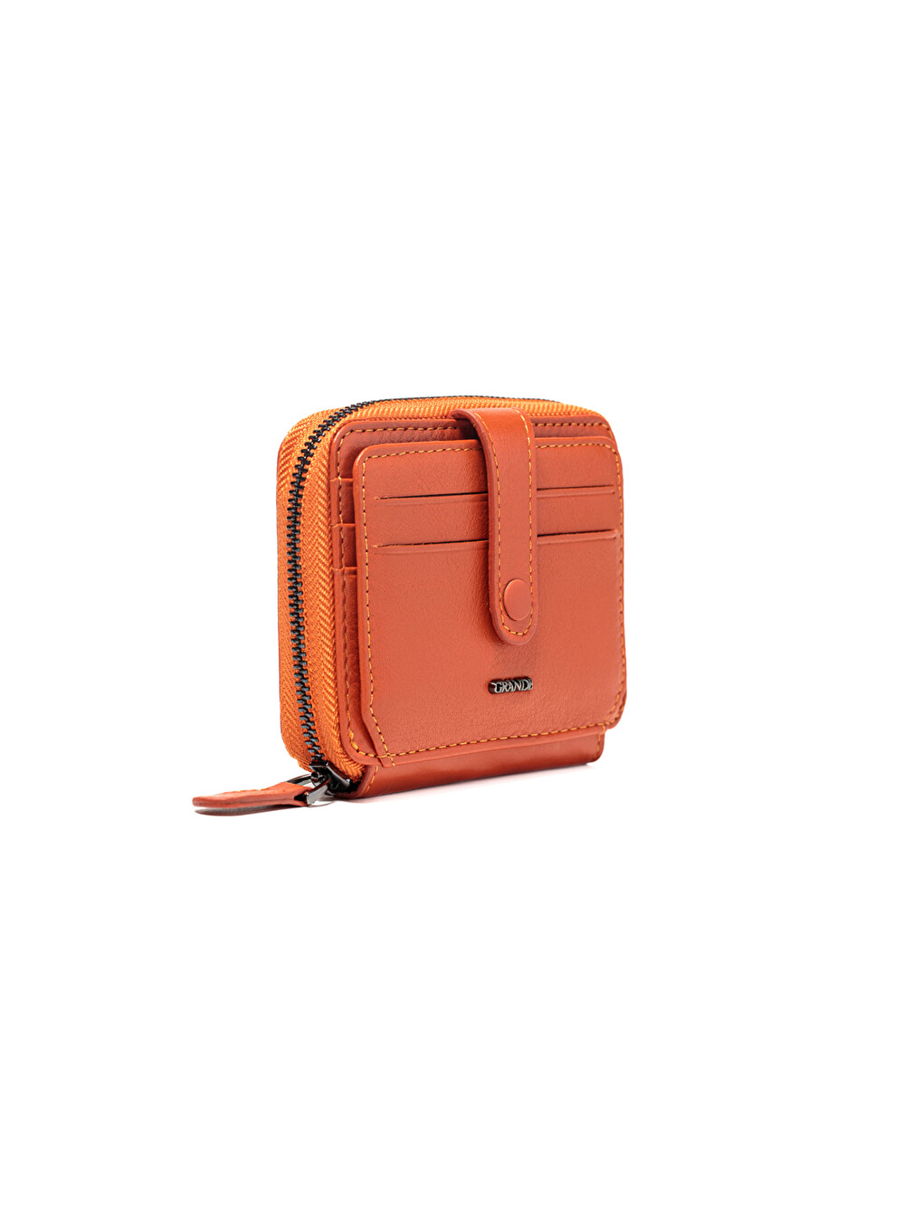Turuncu Unisex Cüzdan & Kartlık 739 Deri Cüzdan Kartlık-1