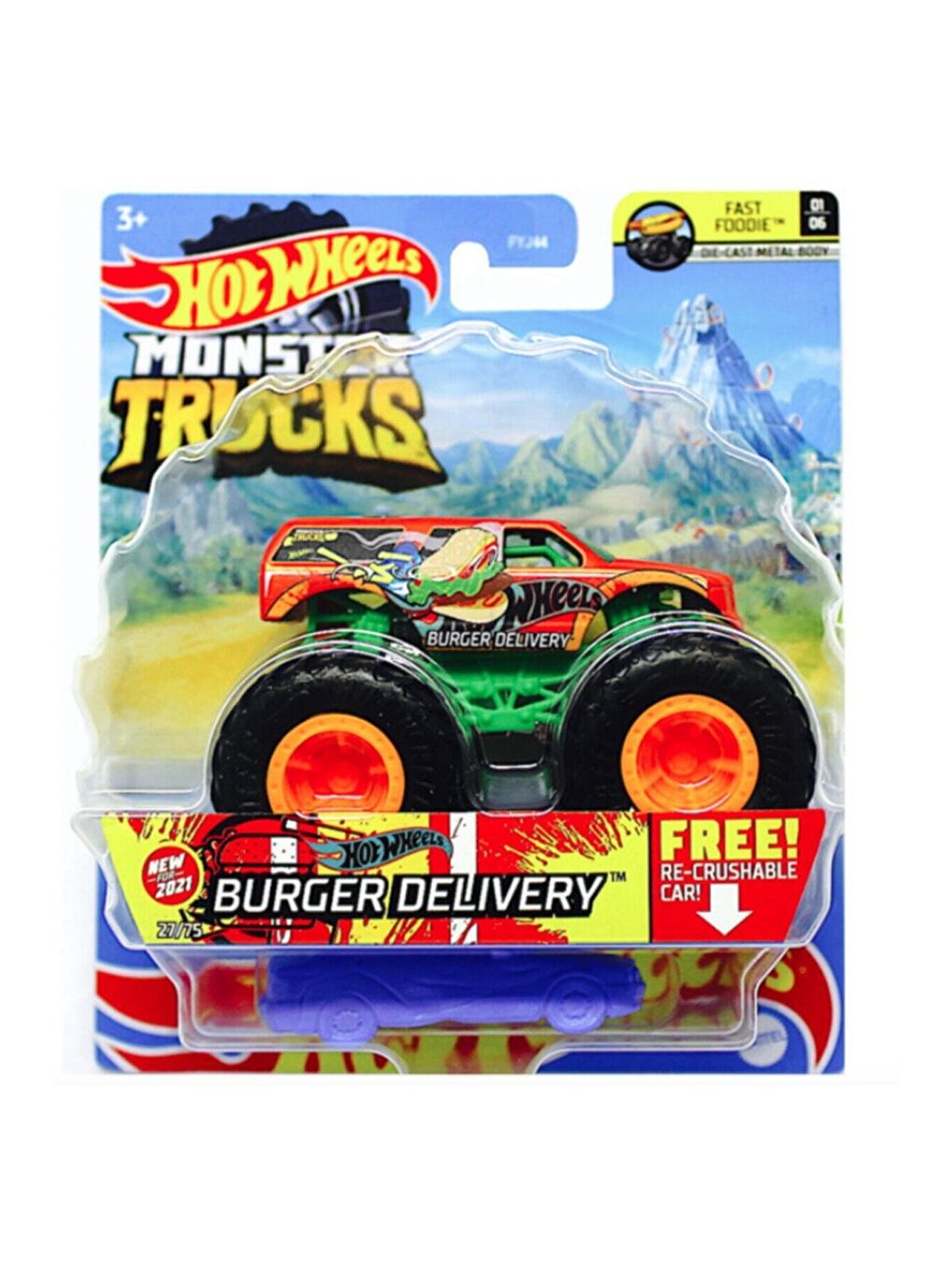 Monster Trucks 1:64 Arabalar FYJ44-5