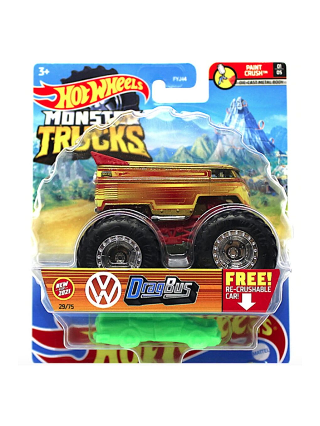 Monster Trucks 1:64 Arabalar FYJ44-6