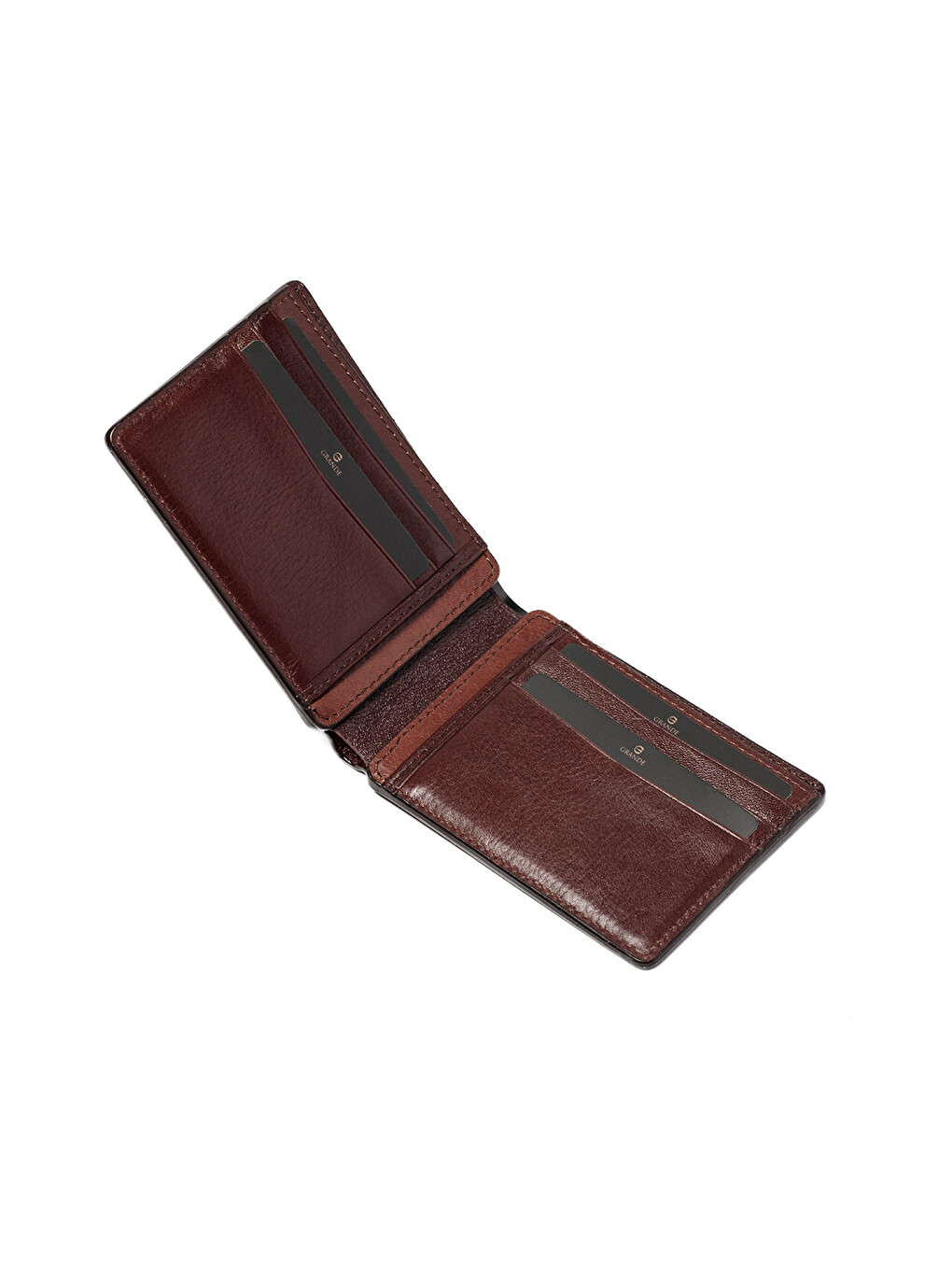 Kahverengi Erkek Cüzdan & Kartlık 1794 Deri Cüzdan Kartlık-3