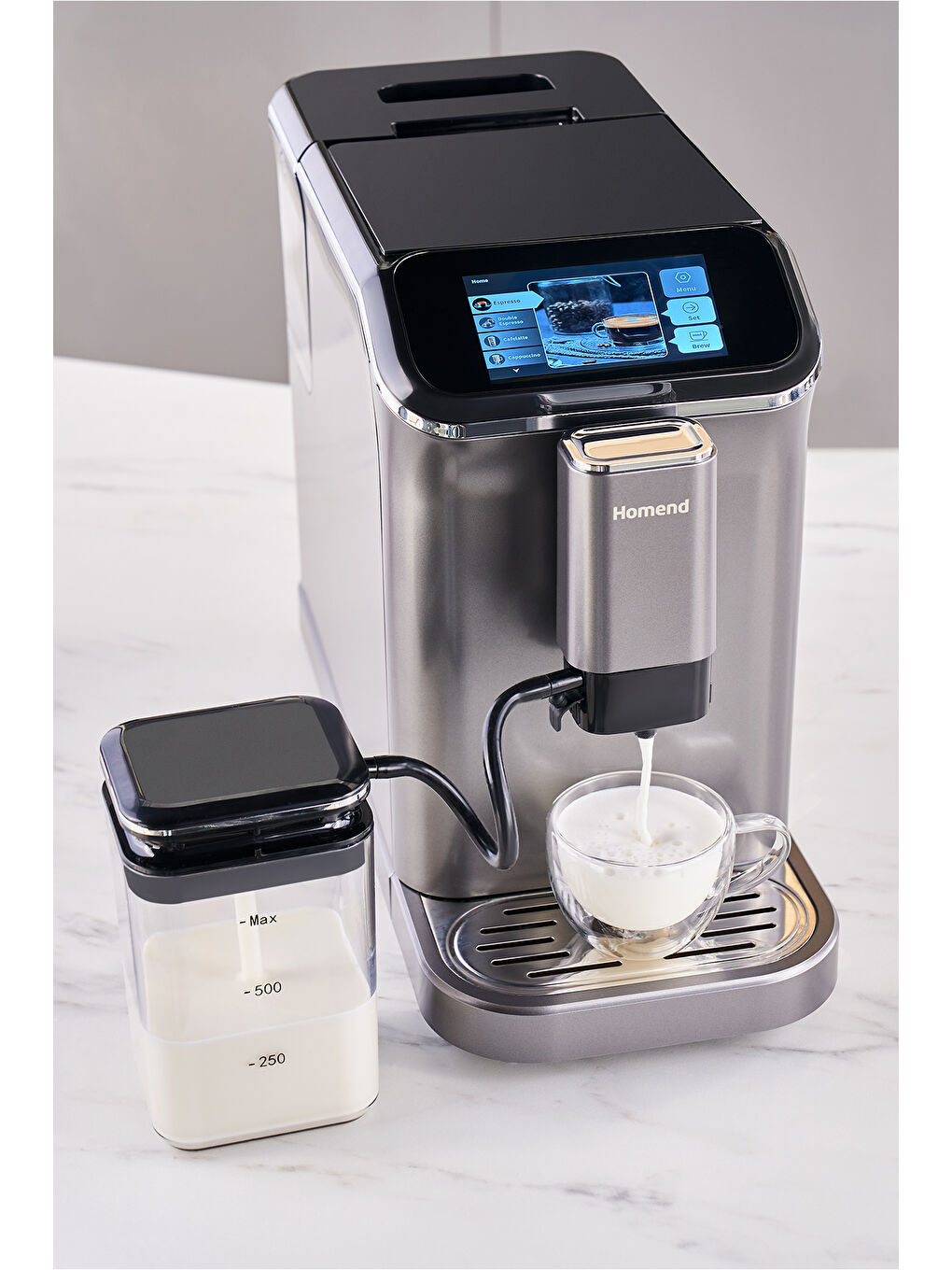 Coffeebreak 5008H Süt Köpürtücülü Tam Otomatik Espresso Makinesi-2