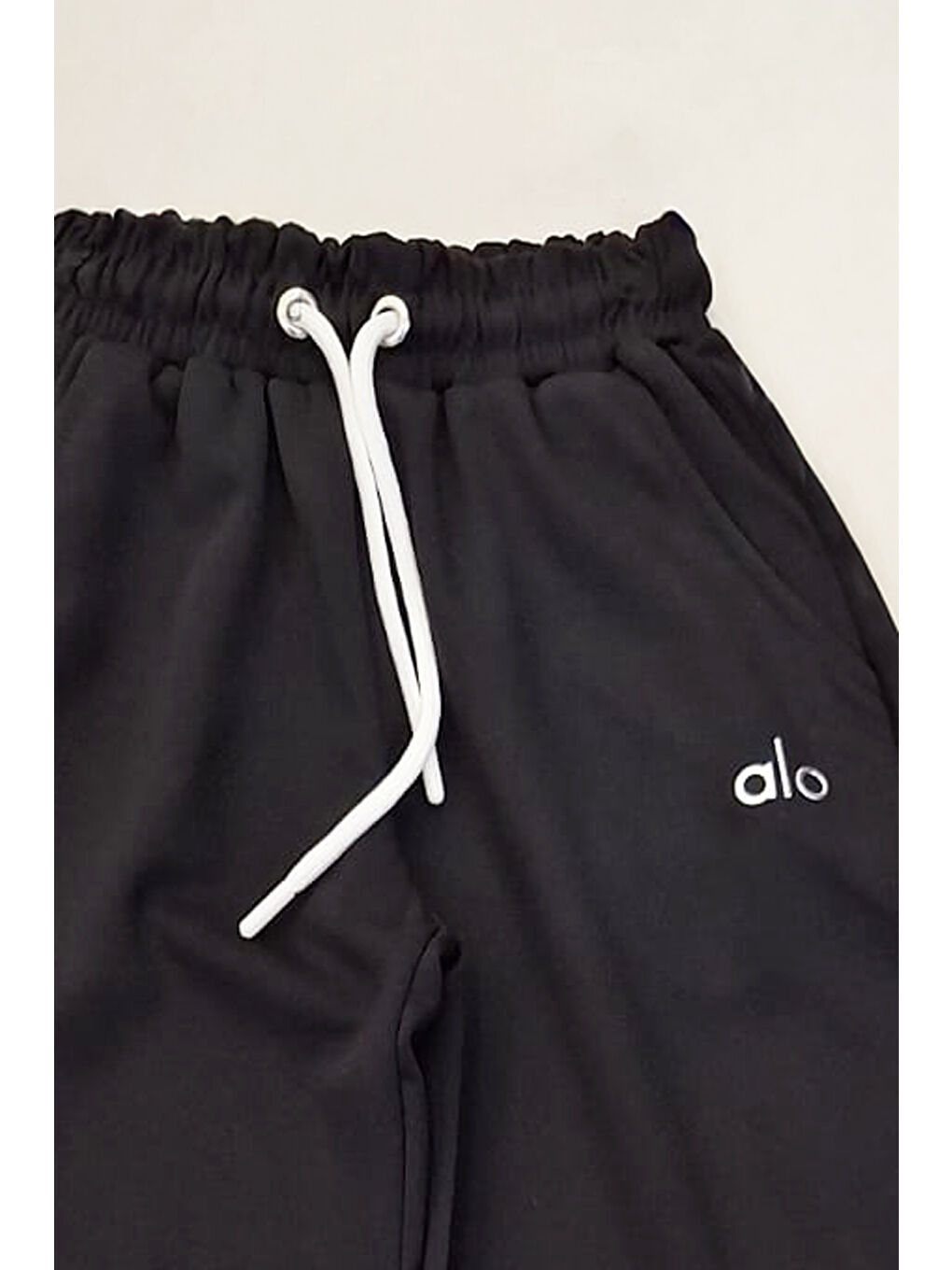 Siyah Kız Çocuk Oysho Kumaş Eşofman Alt 10-15 Yaş 12317-2