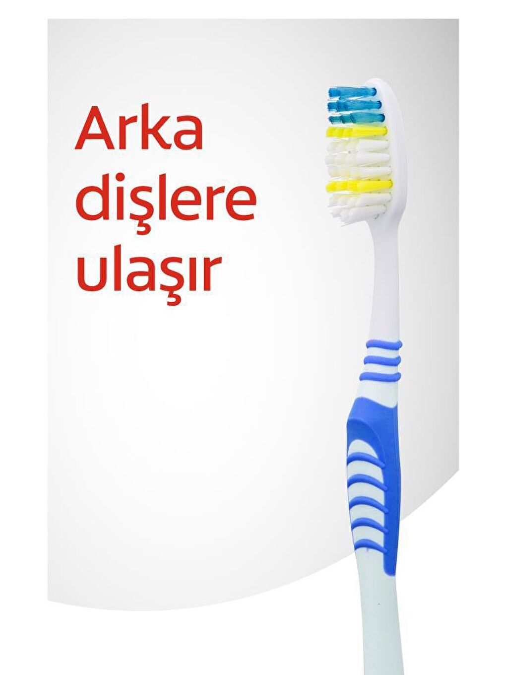 Colgate Beyaz-Pudra-Yeşil Extra CleanDil Temizleyicili Arka Dişlere Uzanan Orta Diş Fırçası 2+1 - 1