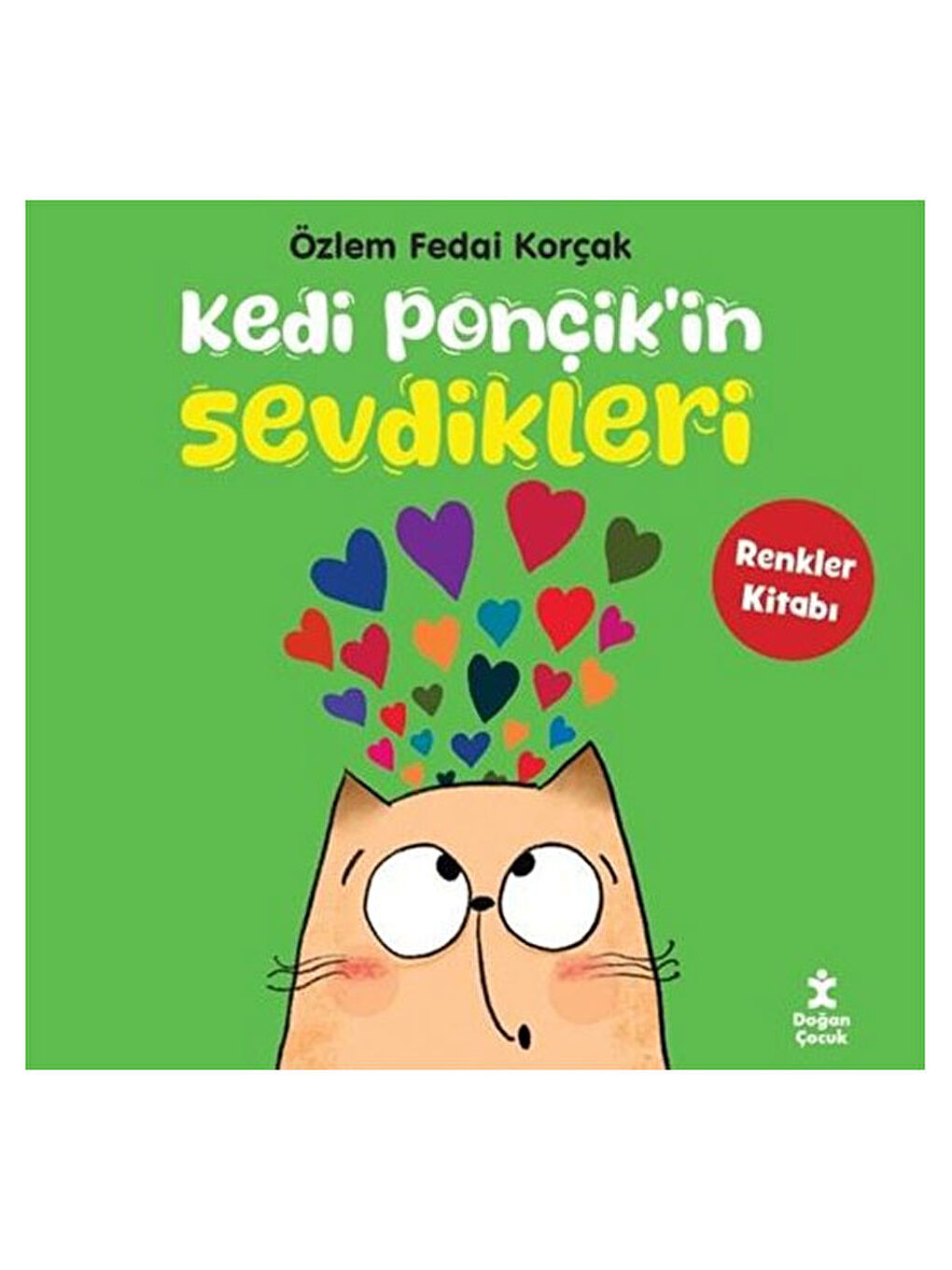 Doğan Çocuk Renksiz Kedi Ponçik in Sevdikleri Renkler Kitabı Özlem Fedai Korçak