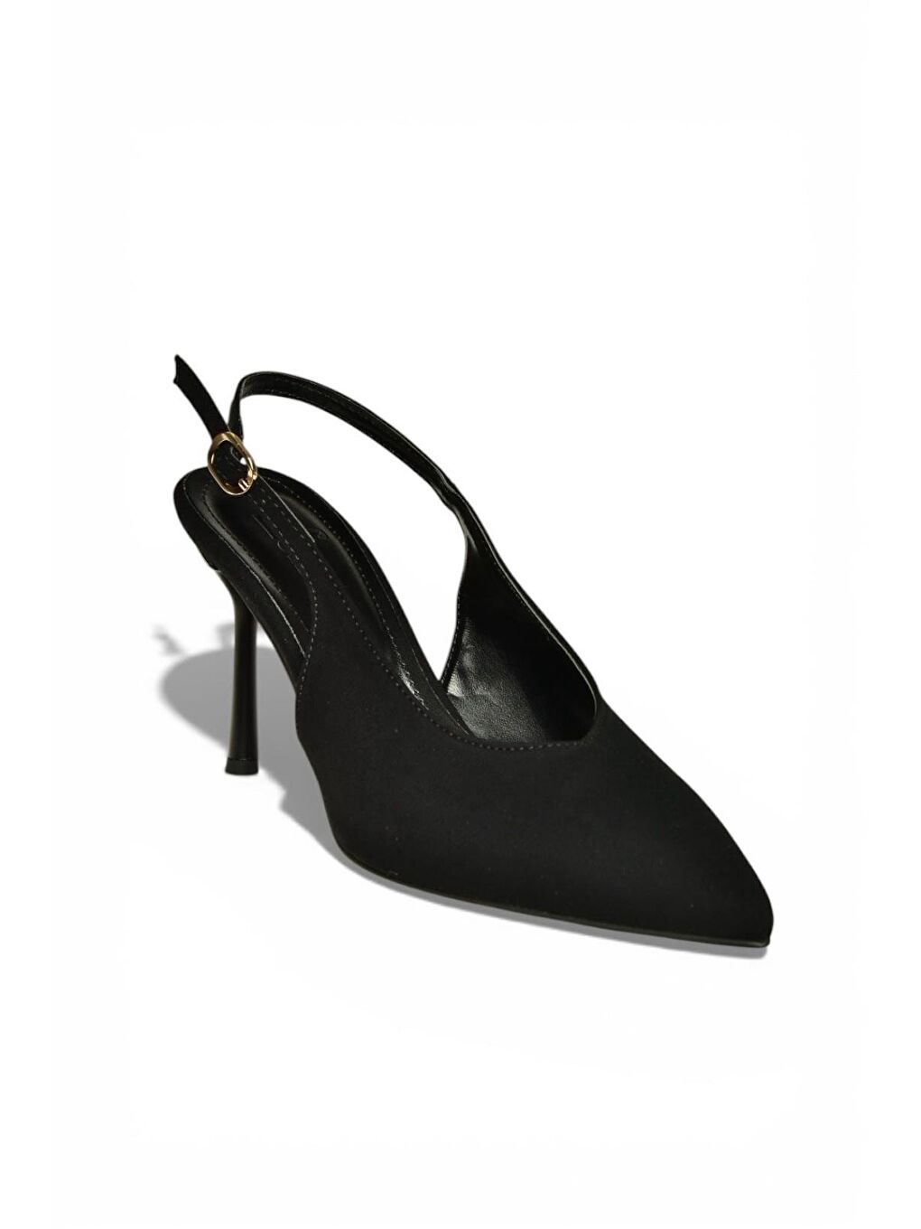 Siyah Kadın Topuklu Ayakkabı Y676090504-6