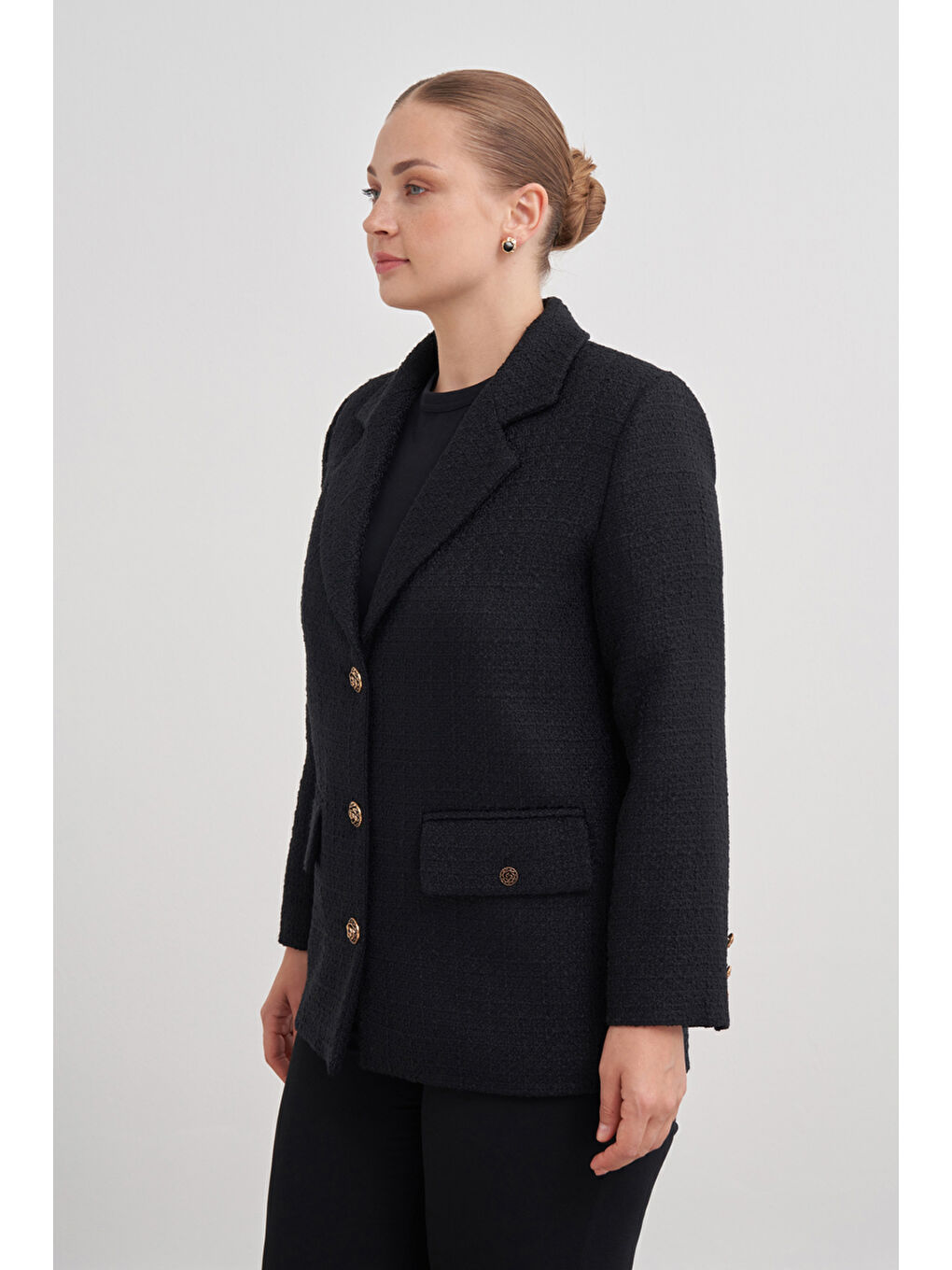 Siyah 5620112 Ceket-1