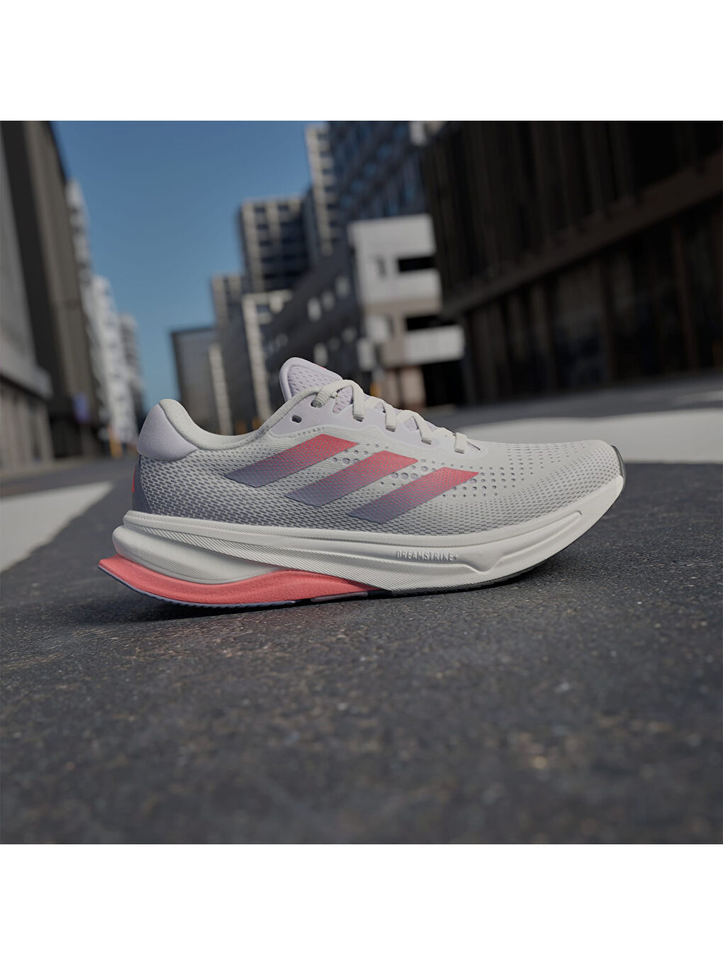 Supernova Solution Kadın Beyaz Yol Koşusu Ayakkabısı-1