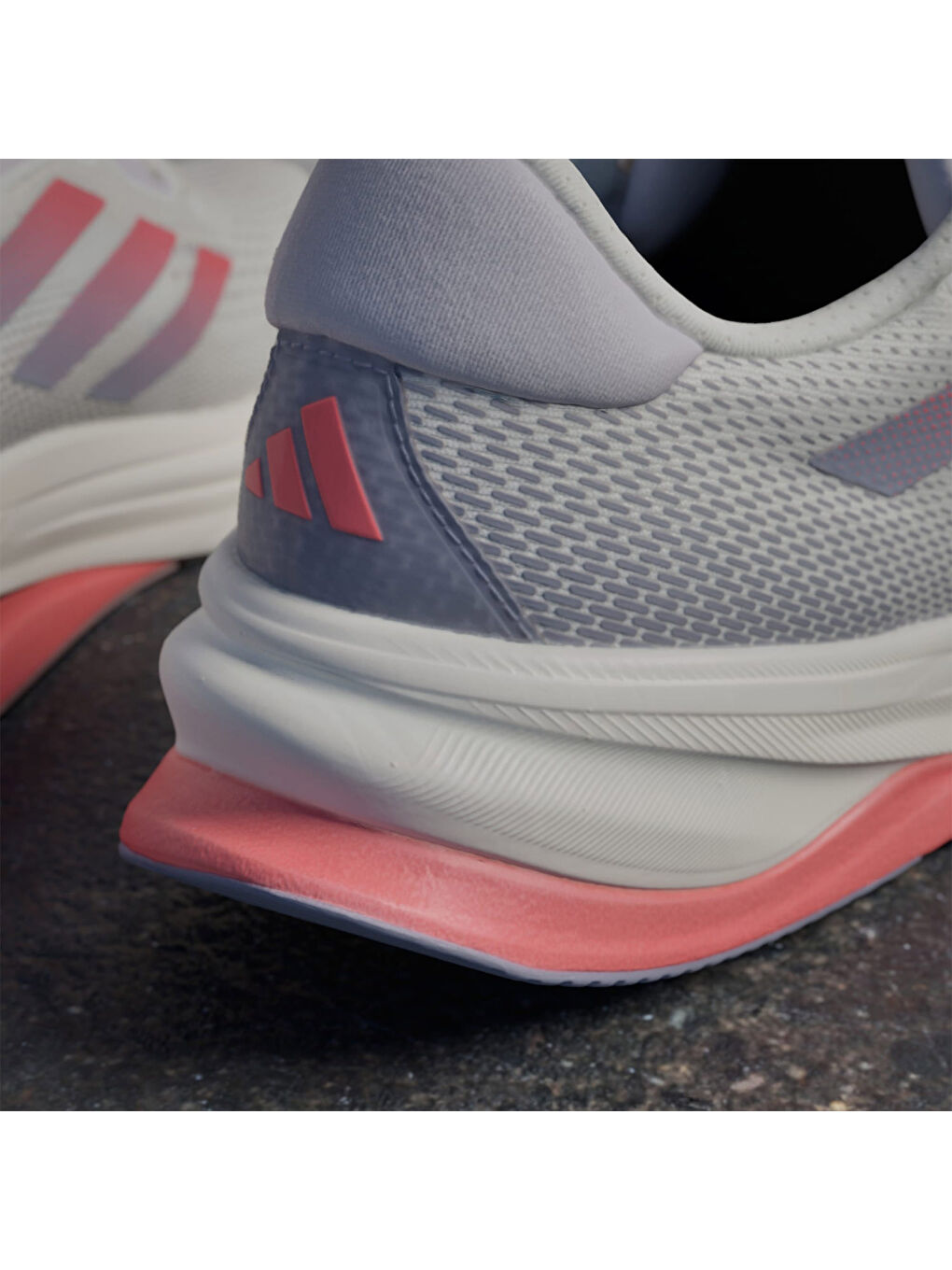 Supernova Solution Kadın Beyaz Yol Koşusu Ayakkabısı-3