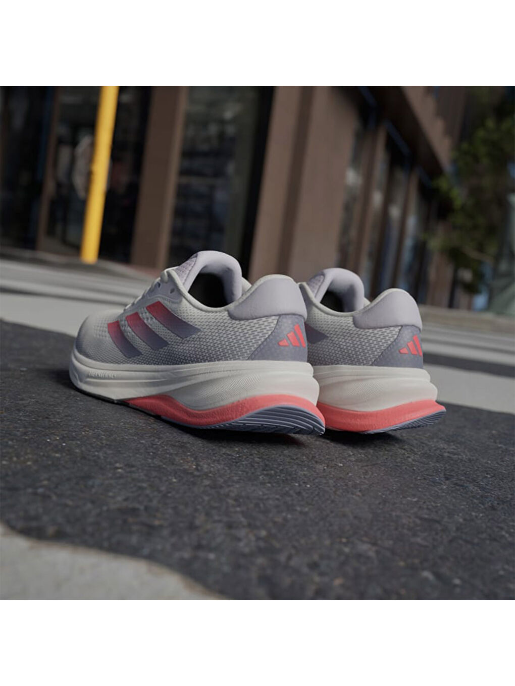 Supernova Solution Kadın Beyaz Yol Koşusu Ayakkabısı-7