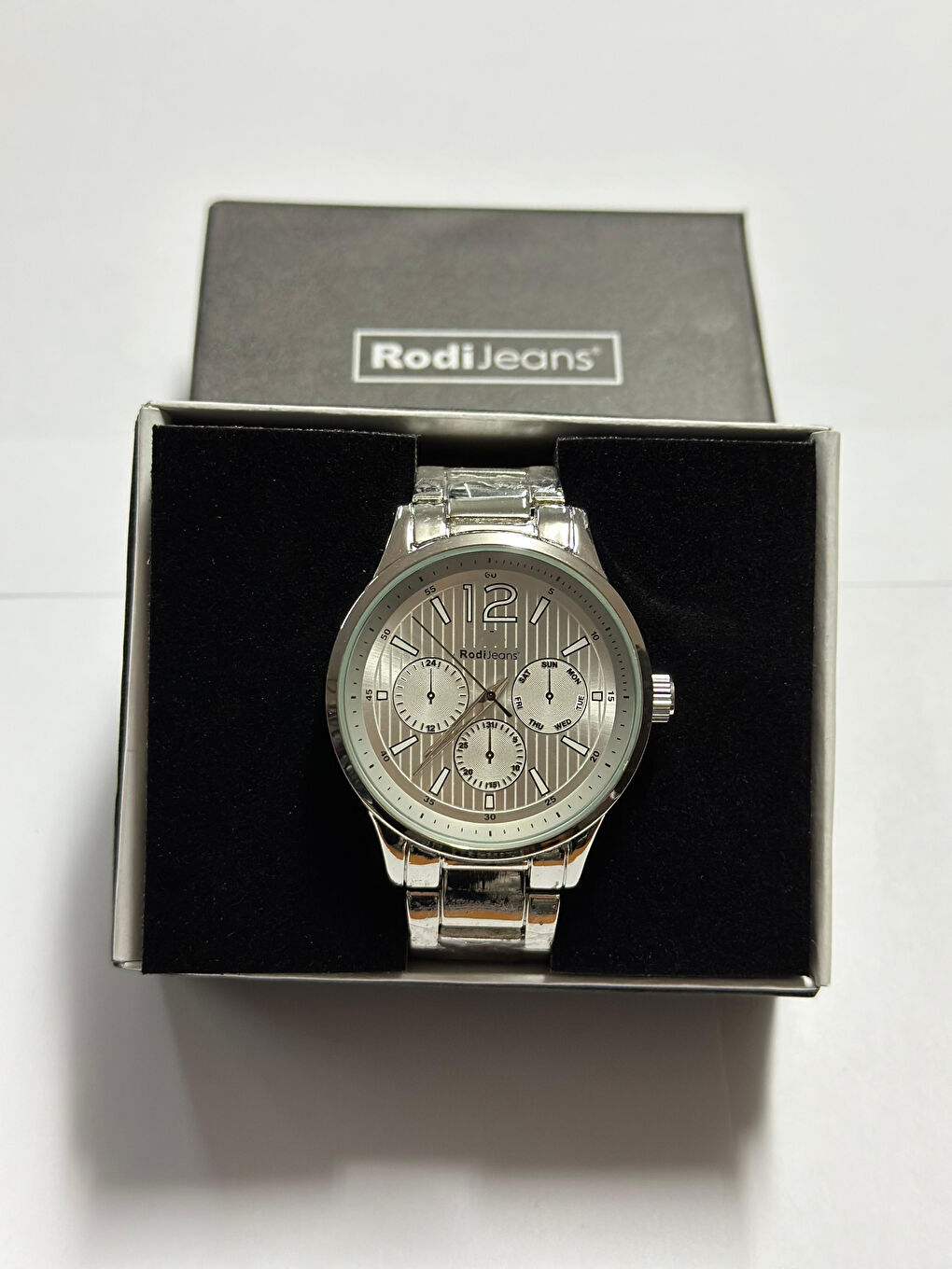 Gri Erkek Metal Kol Saat 7690