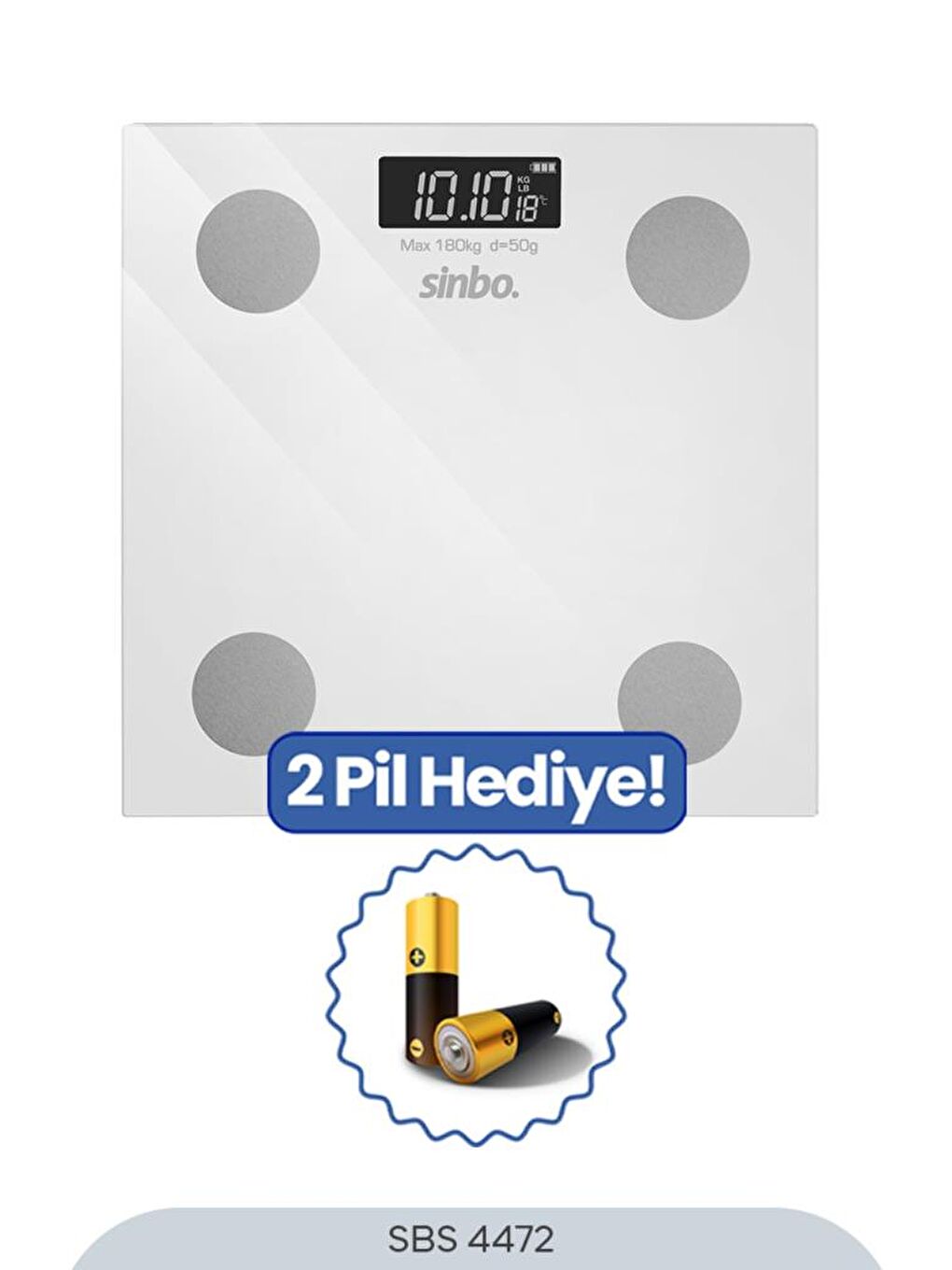 Beyaz SBS- Bluetooth Dijital Yağ Su Kas Vücut Kitle Endeksi Kilo Ölçer Tartı Baskül-1