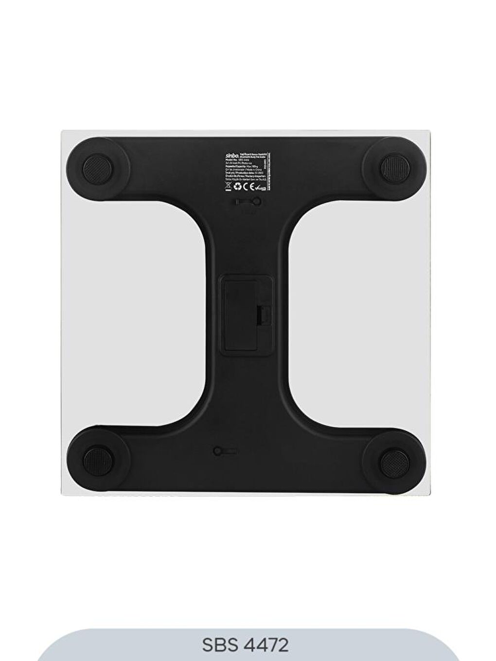 Beyaz SBS- Bluetooth Dijital Yağ Su Kas Vücut Kitle Endeksi Kilo Ölçer Tartı Baskül-4