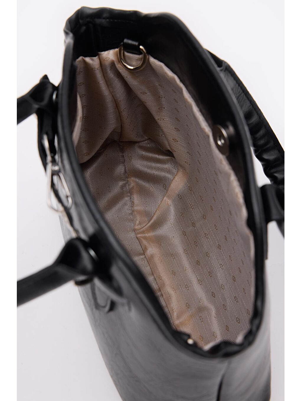 Perez Kemer Detaylı Çapraz Çanta Siyah-6