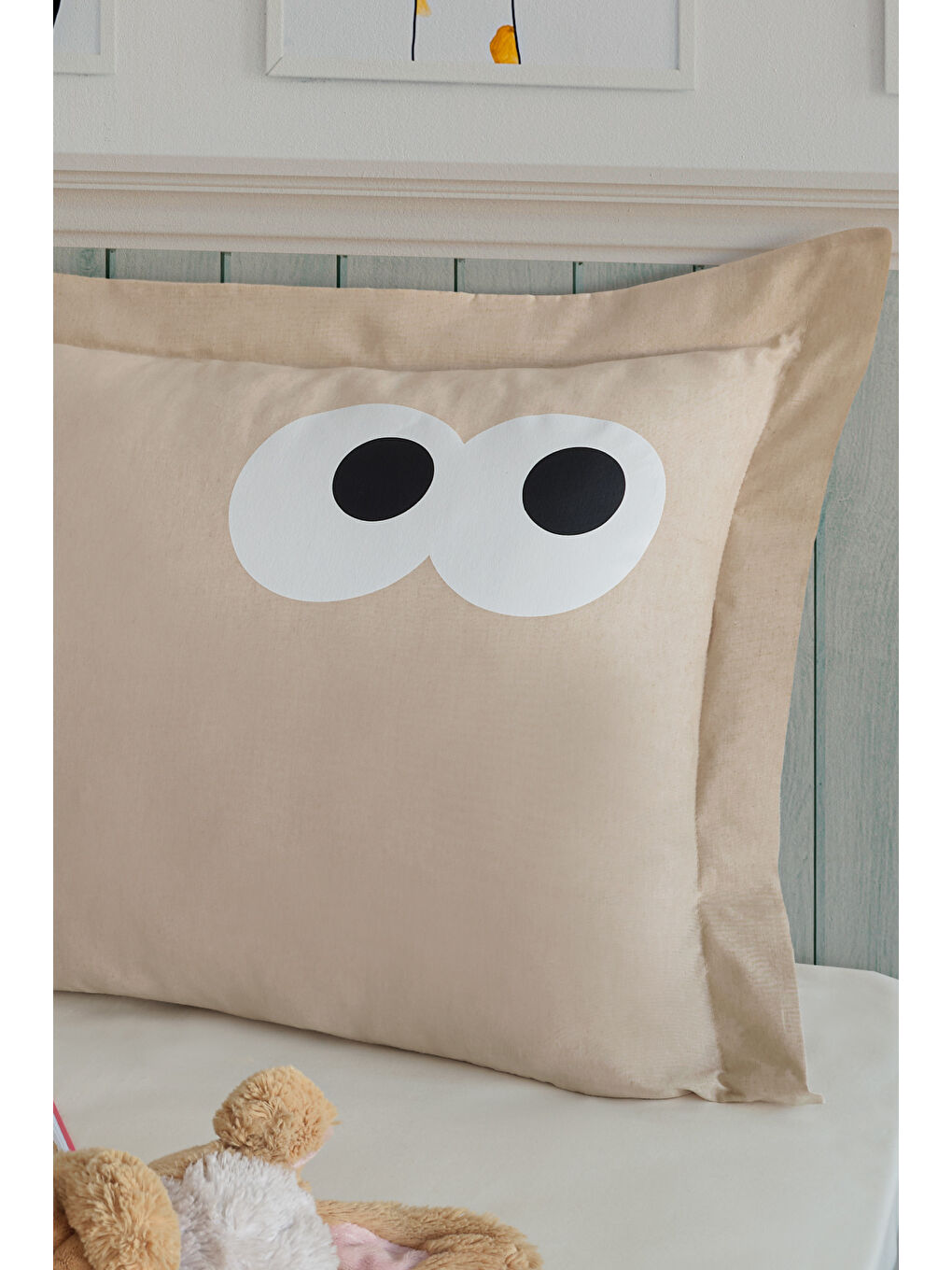 Kahverengi Yastık Kılıfı Oxf. Funny 50x70 cm Kahve-1