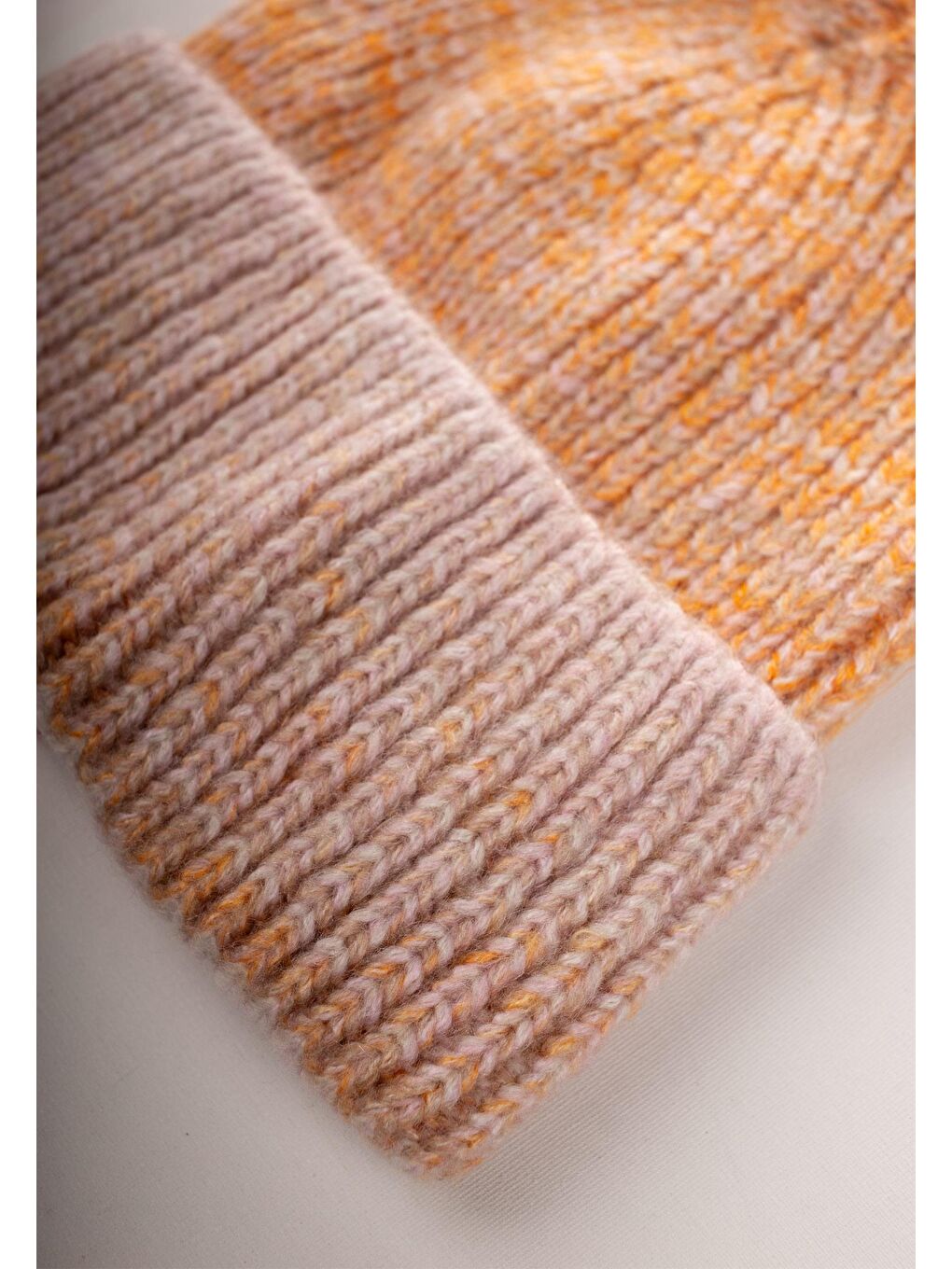 Örgülü Bere 3-8 Yaş Turuncu-1