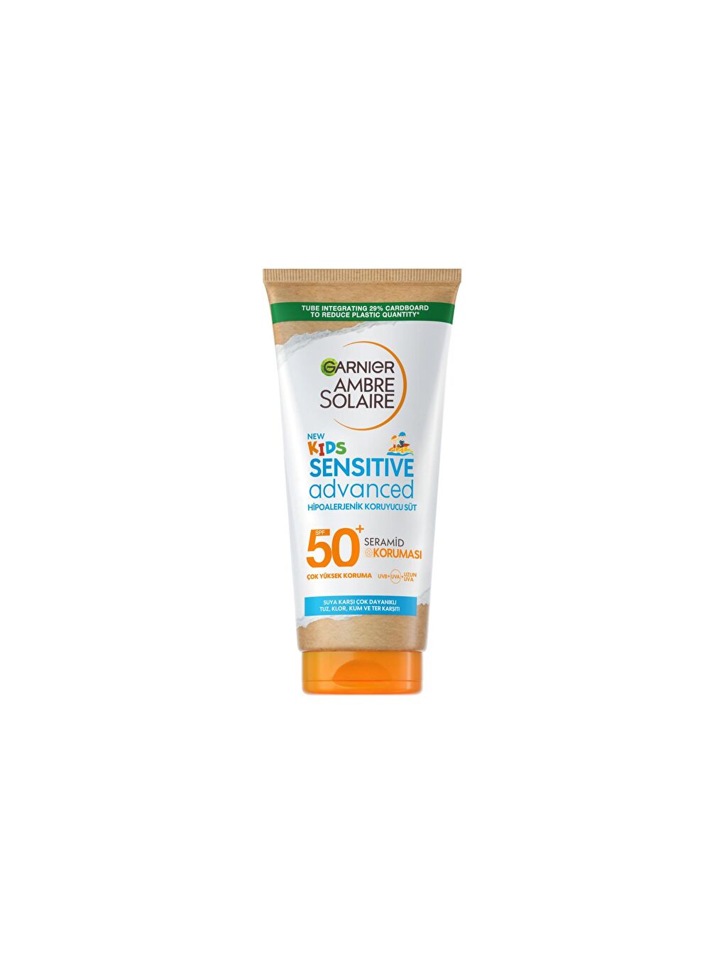 GARNIER Şeffaf Ambre Solaire Çocuk Hipoalerjenik Güneş Koruyucu Süt SPF 50+ 175 ml - 5