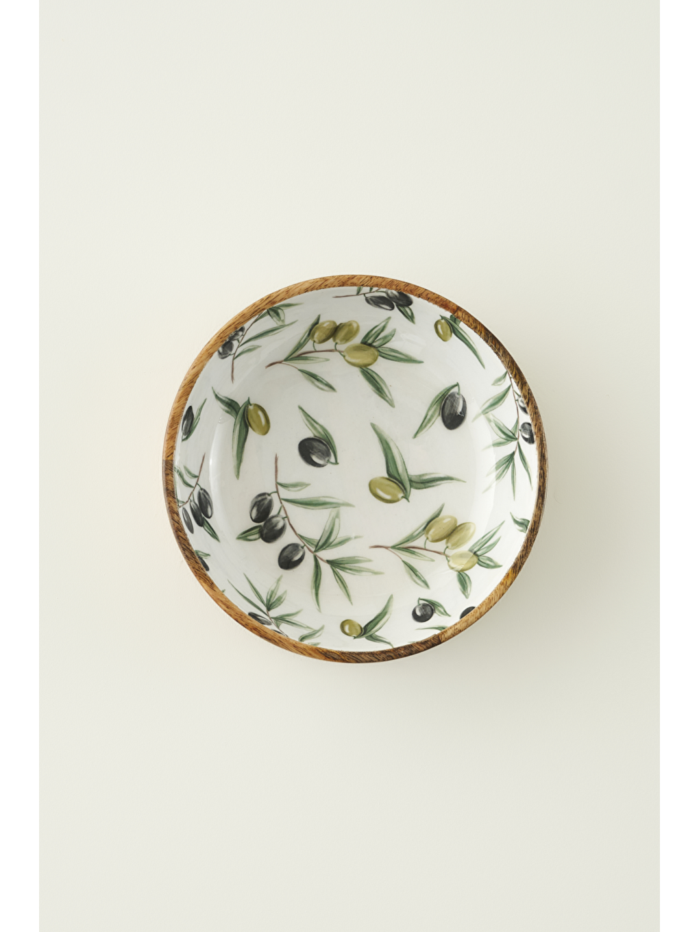 Karışık Olive Mango Sunum Kasesi (20x6 cm)