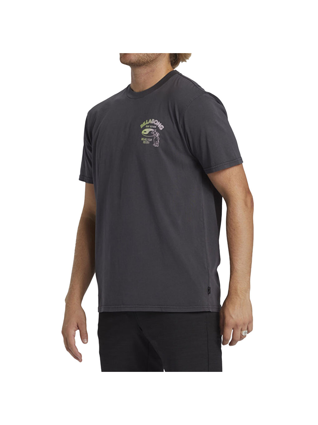 Relax Ss Ww Erkek Siyah Tişört-1