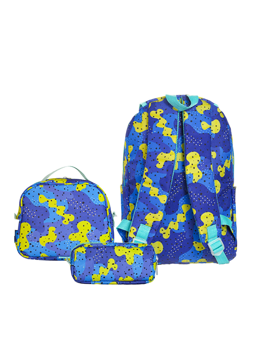 Noise Kapaklı Unisex Çocuk İlkokul Çanta Seti-3