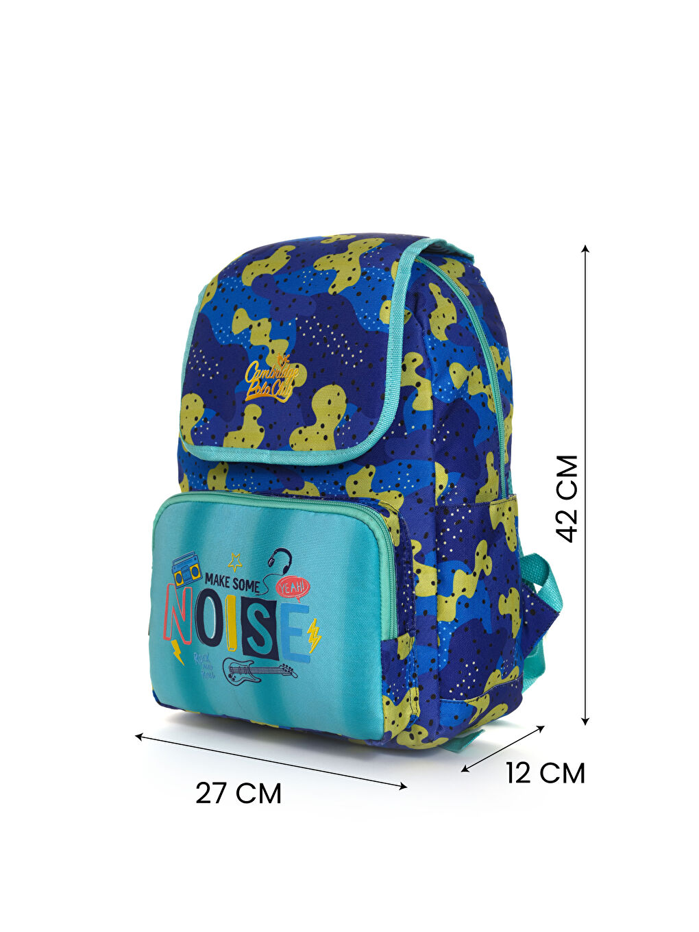 Noise Kapaklı Unisex Çocuk İlkokul Çanta Seti-4