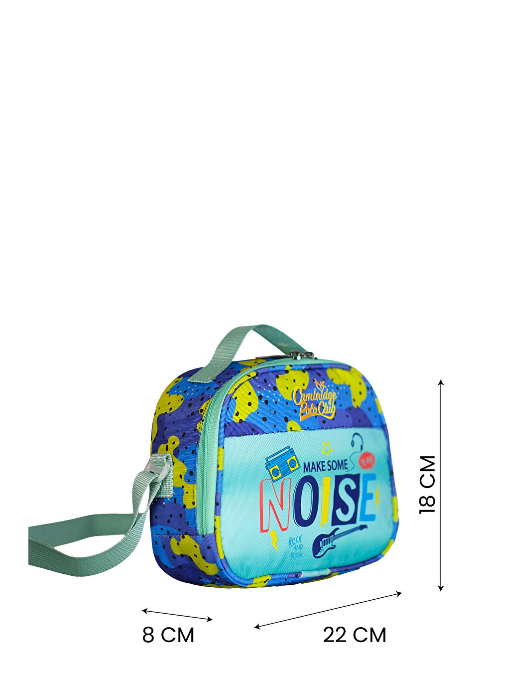 Noise Kapaklı Unisex Çocuk İlkokul Çanta Seti-5