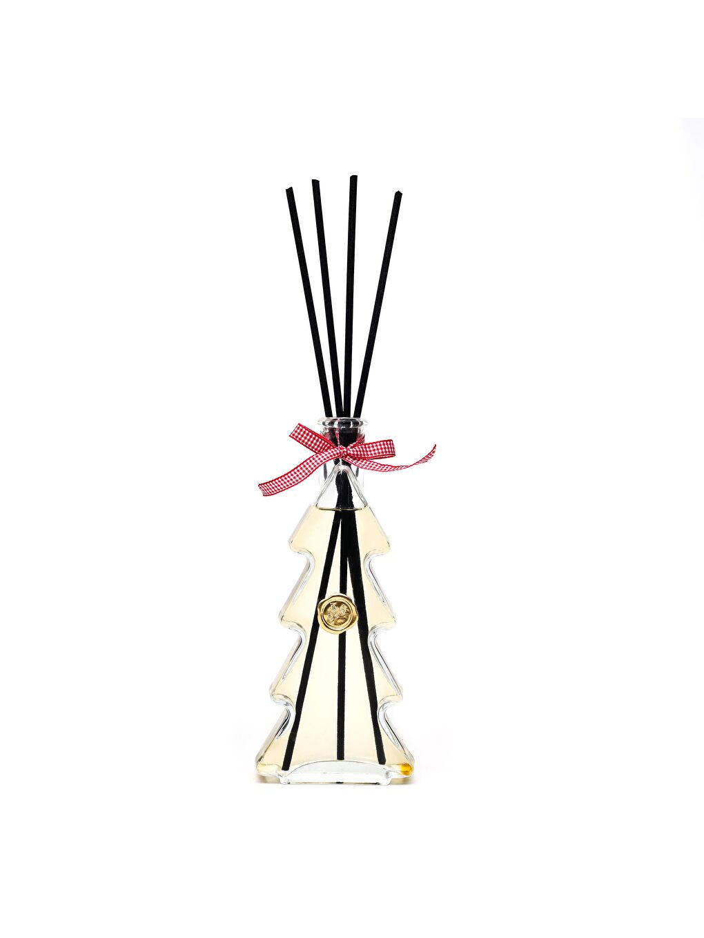 Ekru Yılbaşı Çamağacı Cam Şişe Oud Vanilya Sıcaklığı Oda Kokusu