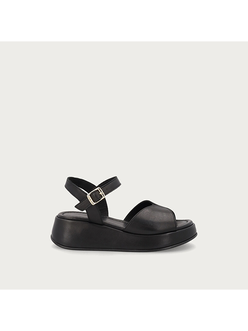 Siyah Kadın Sandalet 04M2 WITH ANKLE STRAP
