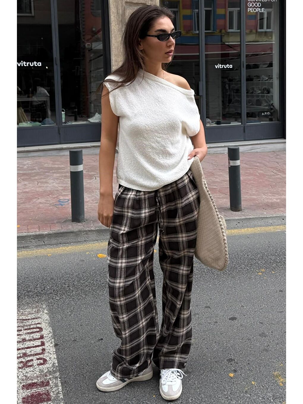 Kahverengi %65 Pamuk %35 Polyester